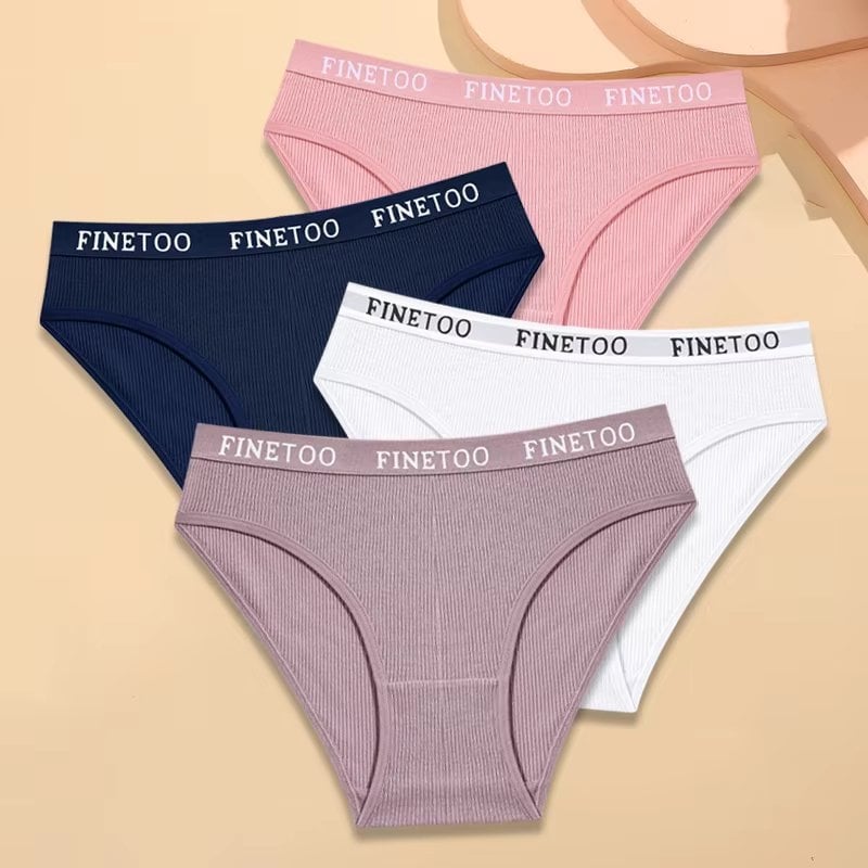 Set 4 perechi de chiloti pentru dama, CH088, Multicolor - poza 1