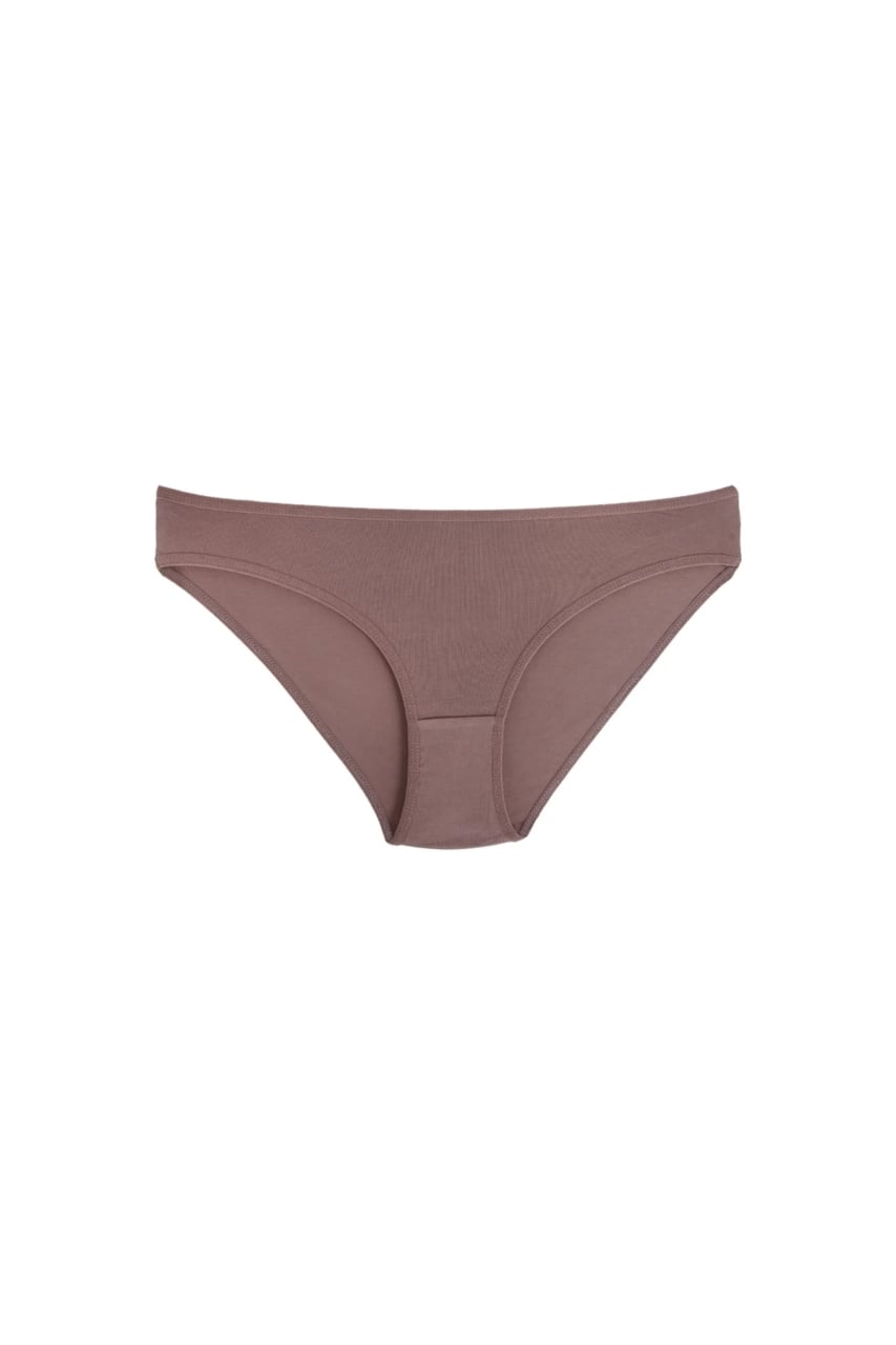 Set 5 perechi de chiloti din bumbac, pentru dama, 33000, Nude - poza 4