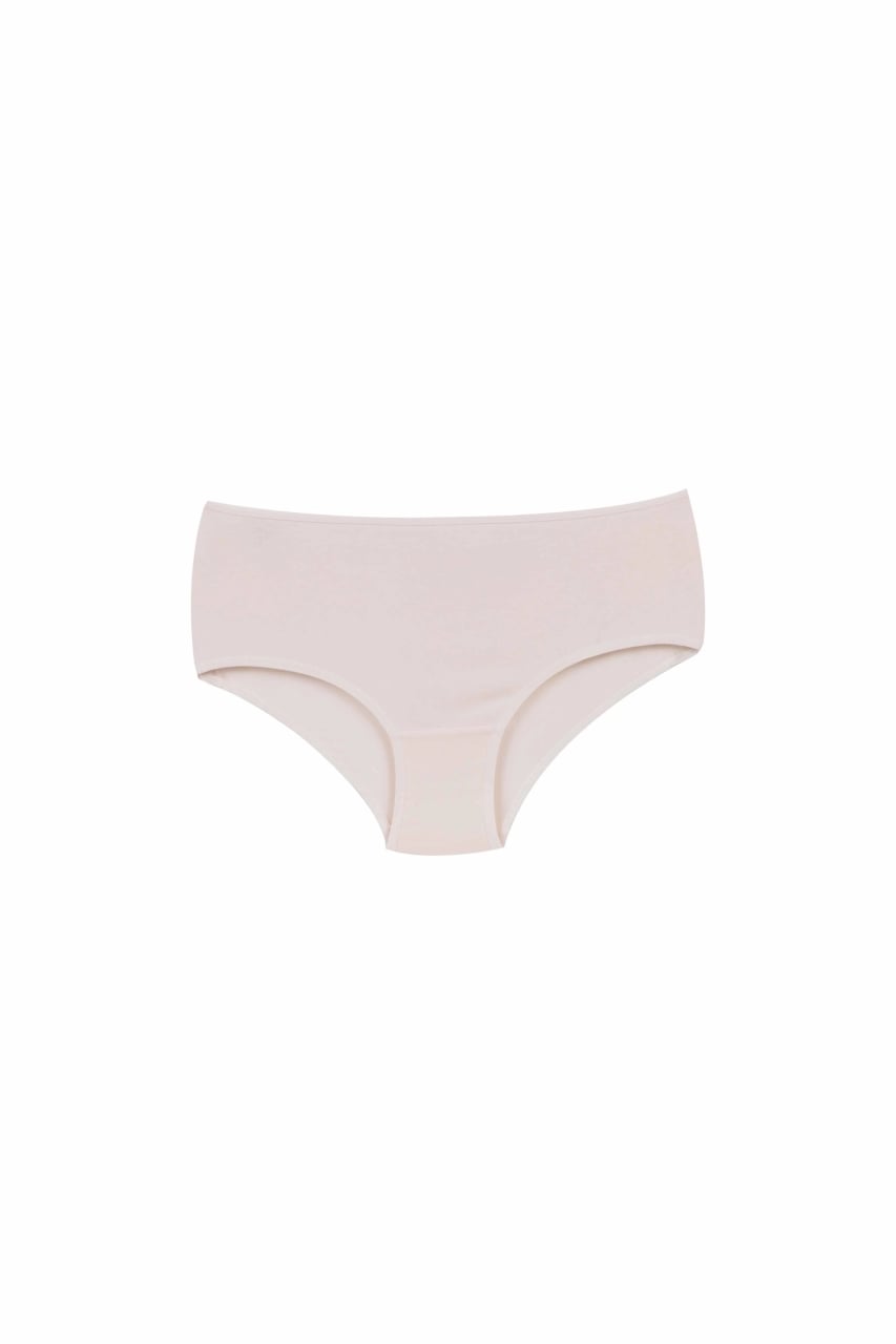 Set 5 perechi de chiloti din bumbac, pentru dama, 43500, Crem/Negru - poza 5