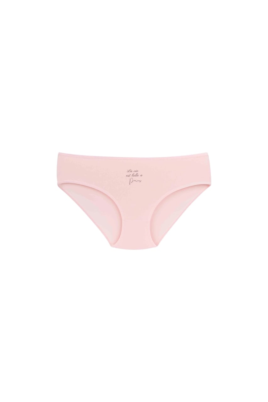 Set 5 perechi de chiloti din bumbac, pentru dama, 53500, Multicolor - poza 5