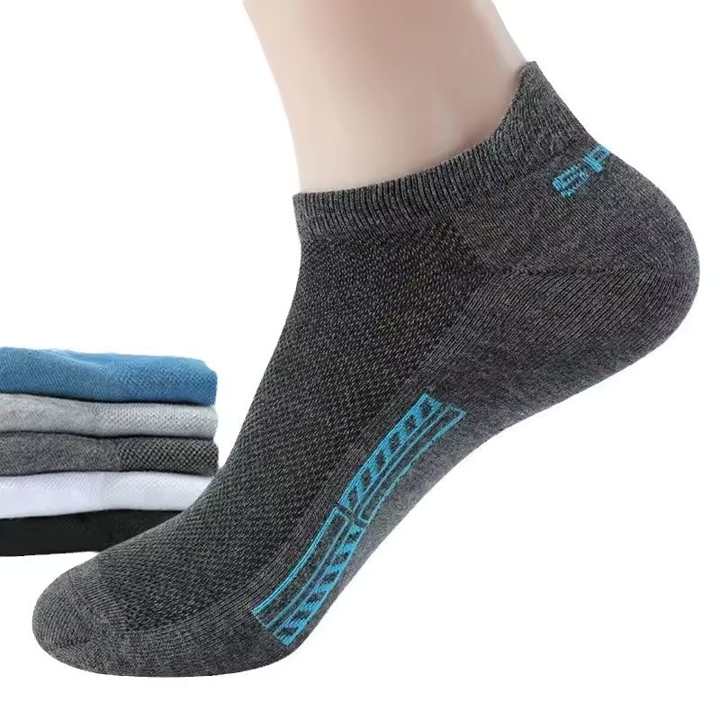 Set 5 perechi de sosete pentru barbati, SS018, Negru, marime universala (39-42) - poza 3