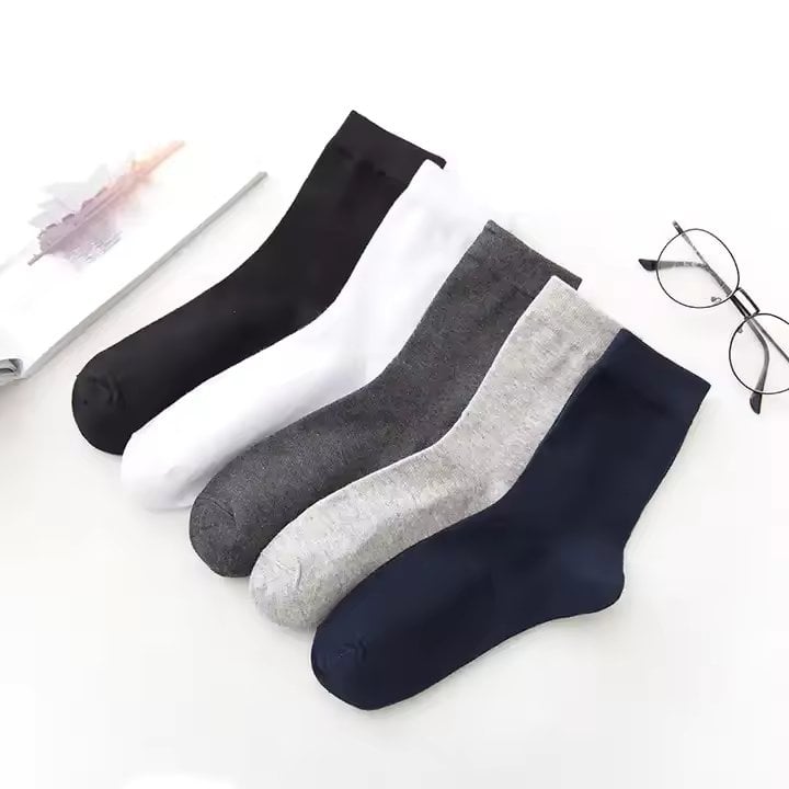 Set 5 perechi de sosete pentru barbati, SS209, Multicolor, marime universala (39-43) - poza 1