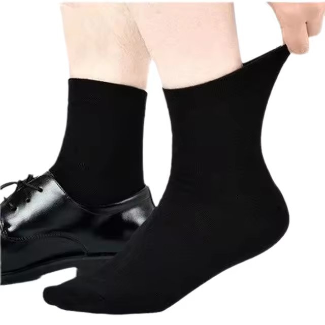Set 5 perechi de sosete pentru barbati, SS209, Multicolor, marime universala (39-43) - poza 2