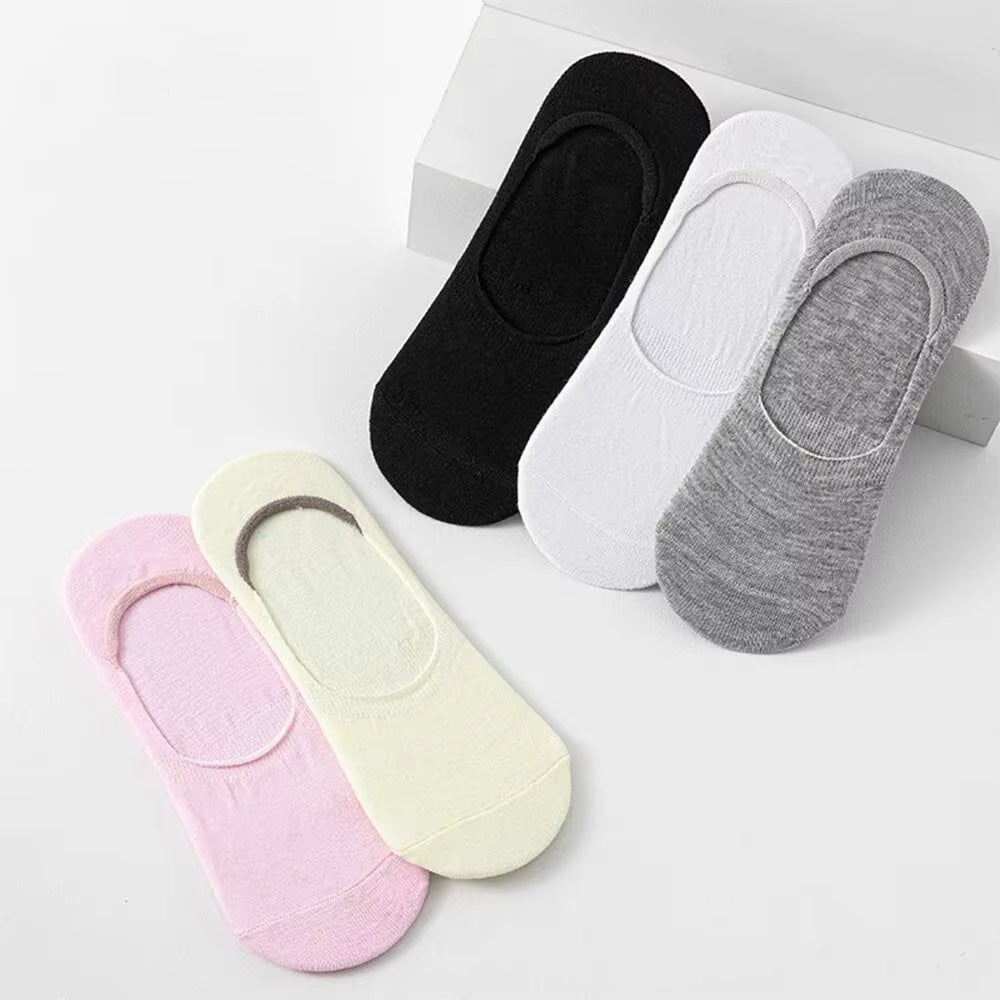 Set 5 perechi de sosete pentru dama, SS090, Multicolor, marime universala (35-39) - poza 1