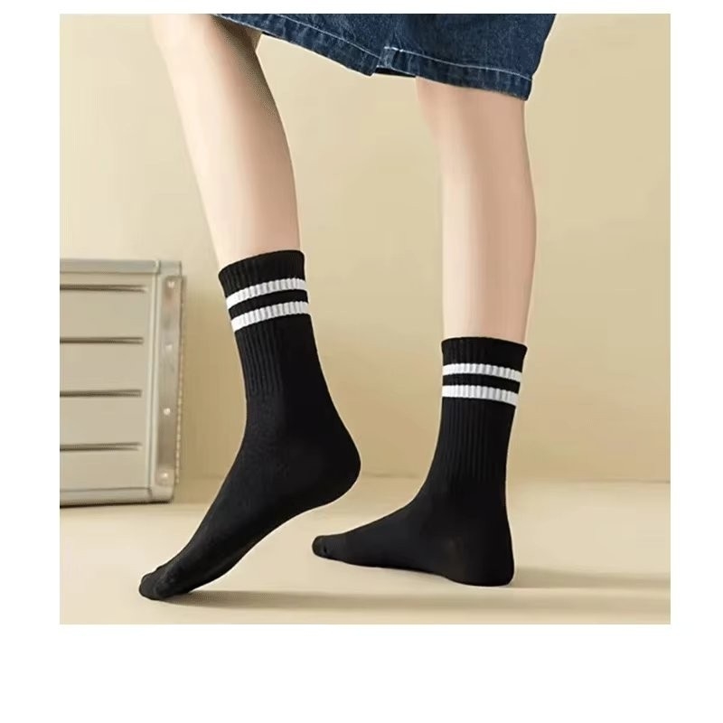 Set 6 perechi de sosete pentru dama, SS058, Multicolor, marime universala (35-39) - poza 3