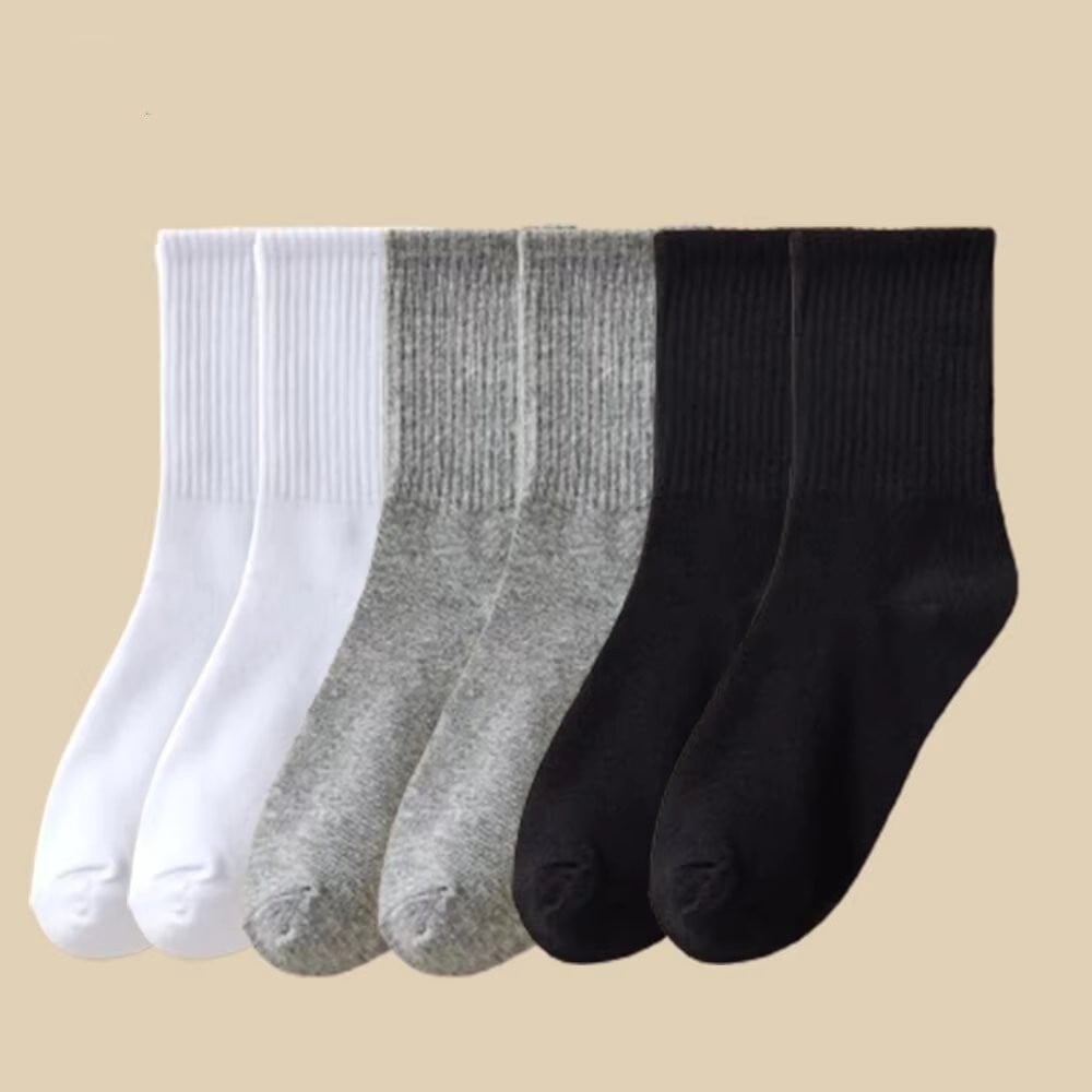 Set 6 perechi de sosete pentru dama, SS060, Multicolor, marime universala (35-39) - poza 1