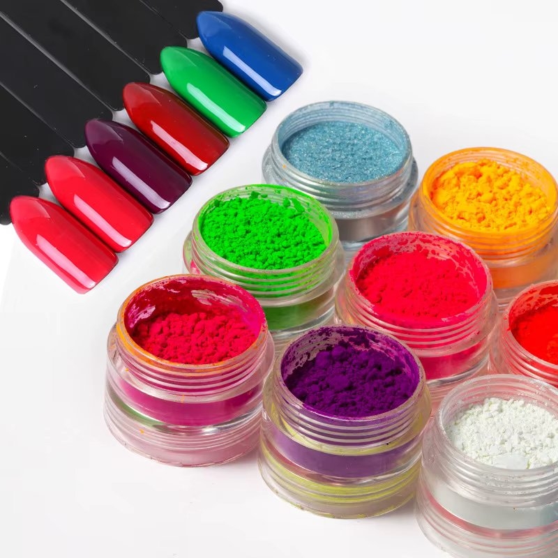 Set 6 pigmenti unghii Marquise, PIGM15, Multicolor - poza 2