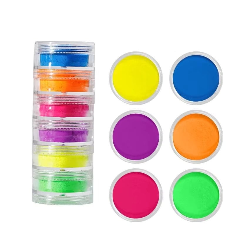 Set 6 pigmenti unghii Marquise, PIGM19, Multicolor