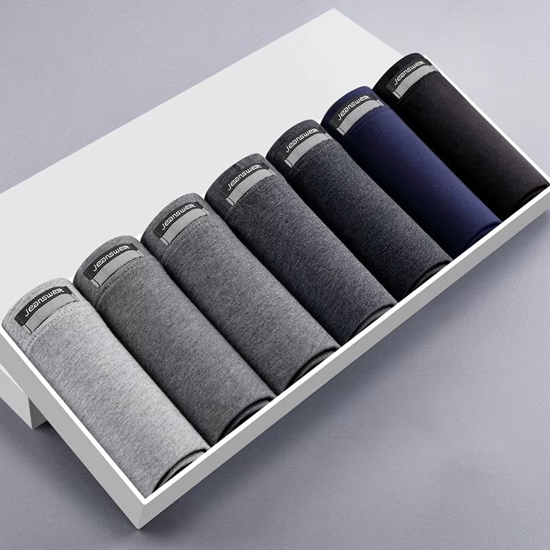 Set 7 perechi de boxeri pentru barbati, CH008, Multicolor - poza 1