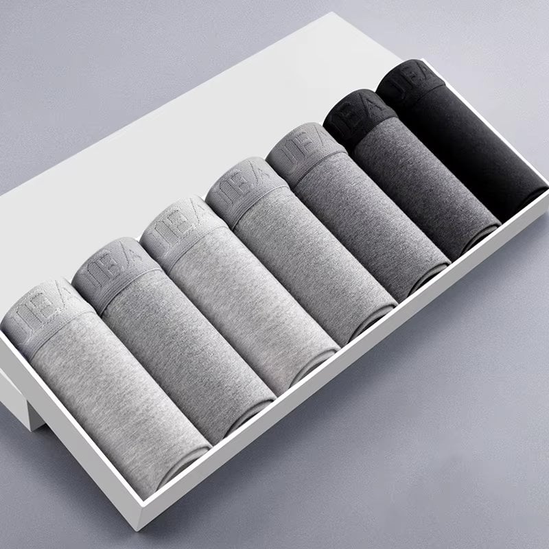Set 7 perechi de boxeri pentru barbati, CH009, Multicolor - poza 1