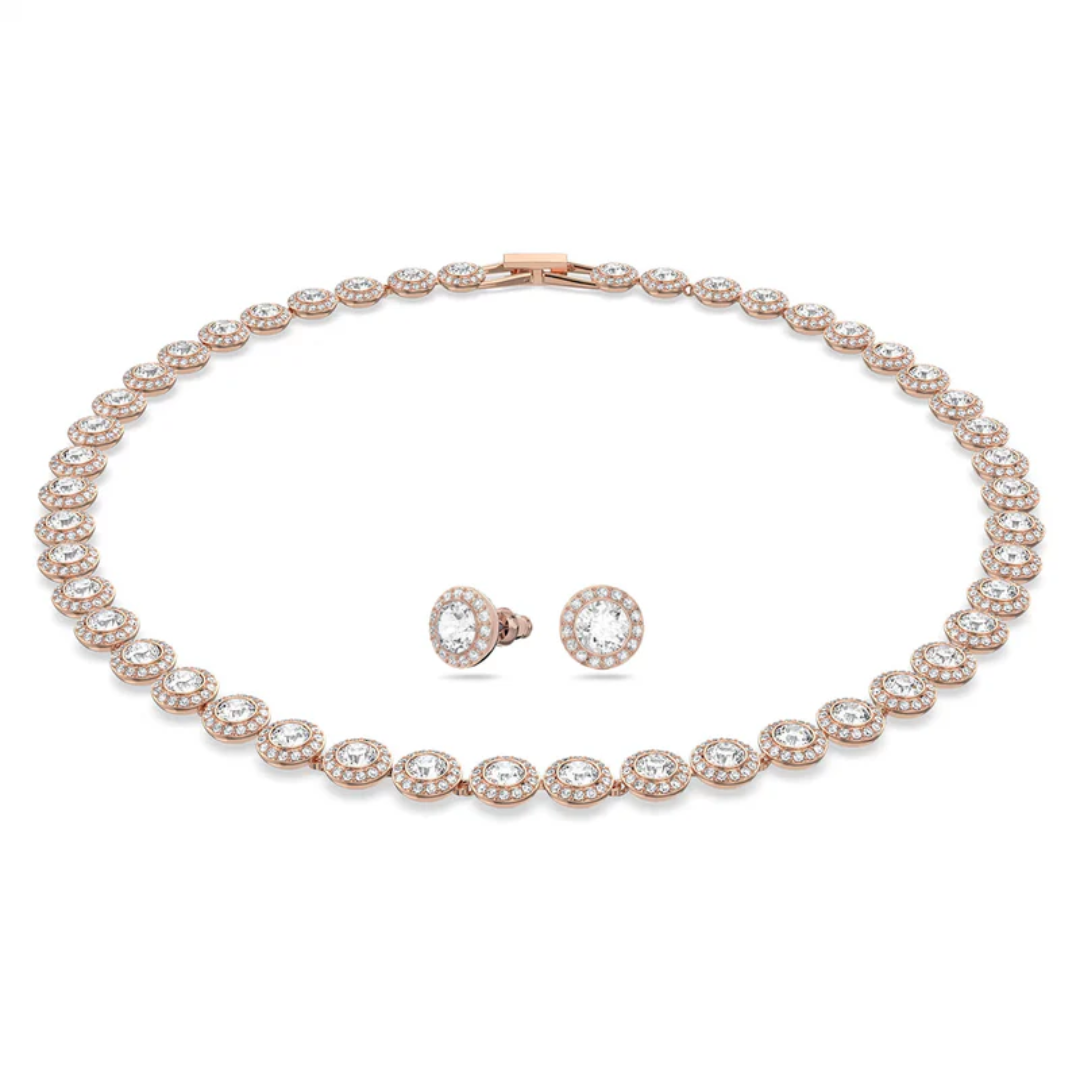 Set Angel Colier+Cercei Rose Gold