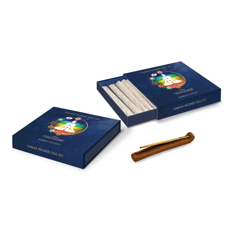 Set bețișoare parfumate Fiore d’Oriente 100% naturale | CHAKRA