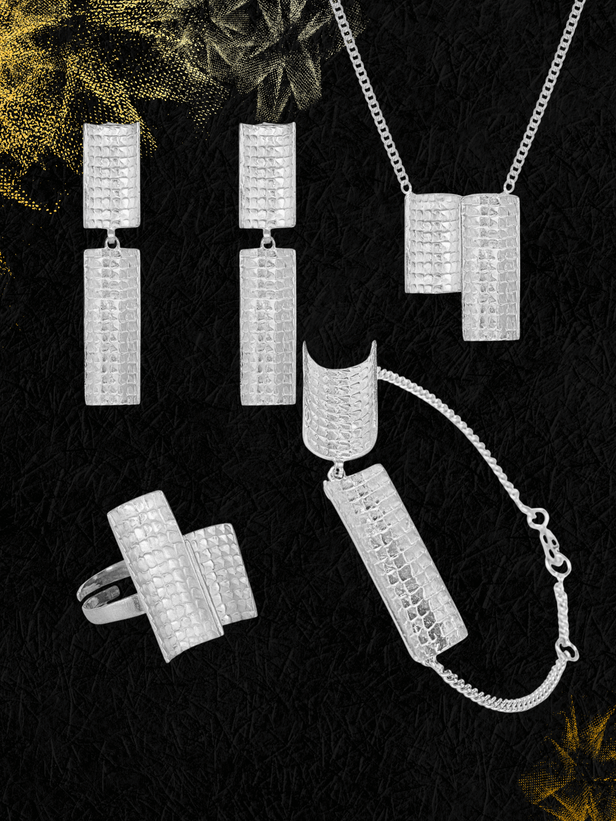 Set complet Engawa – Argint