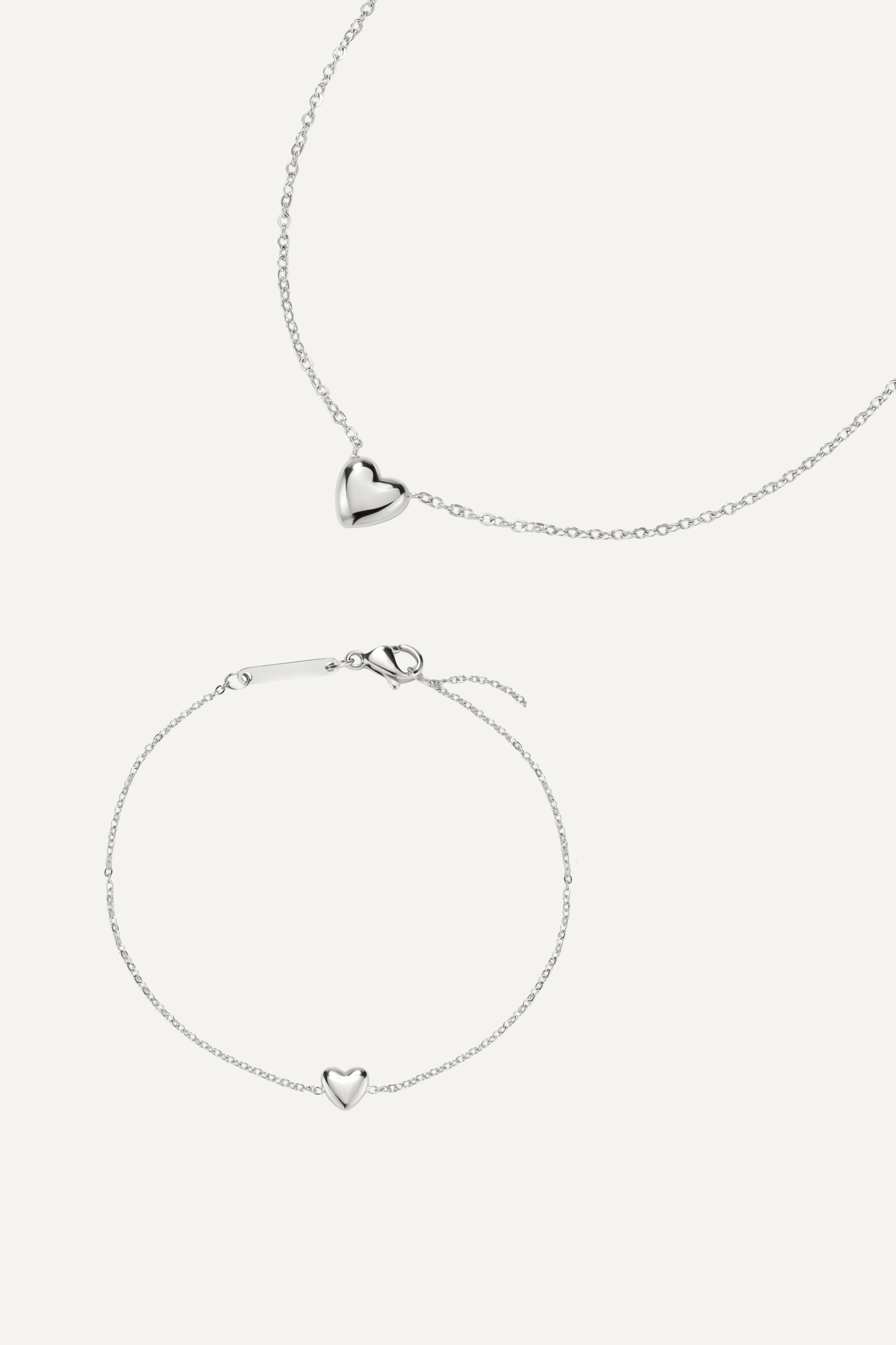 Set Heart Silver - Default Title