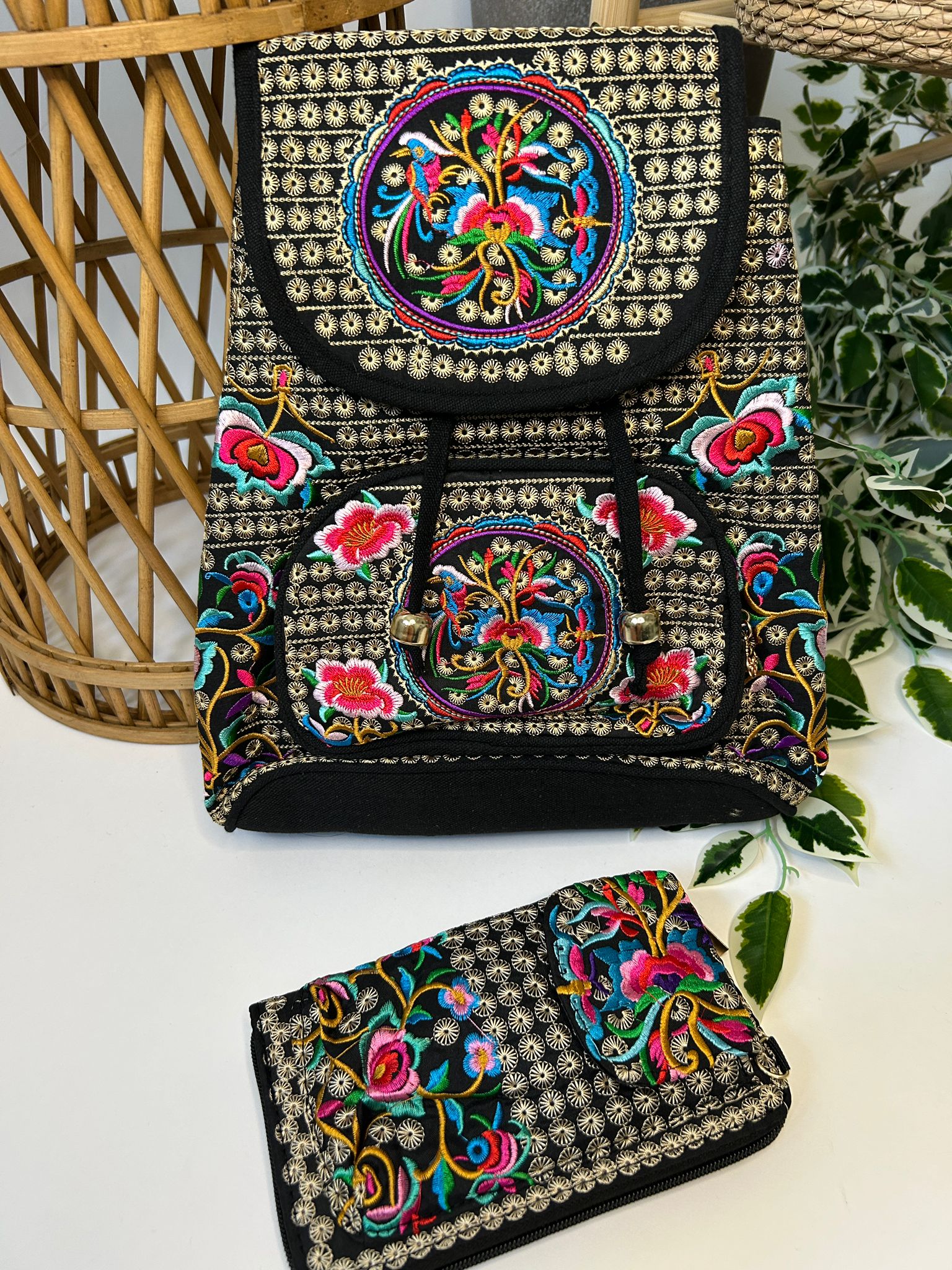 Set rucsac tradițional și portofel TM1930