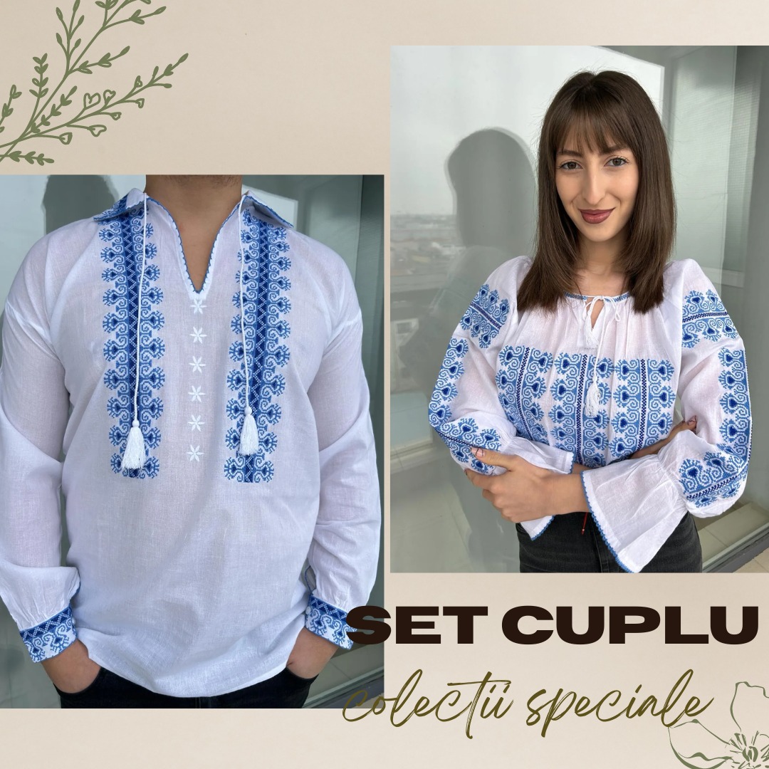 Set tradițional cuplu, ie femei / ie bărbați – feerie TM800