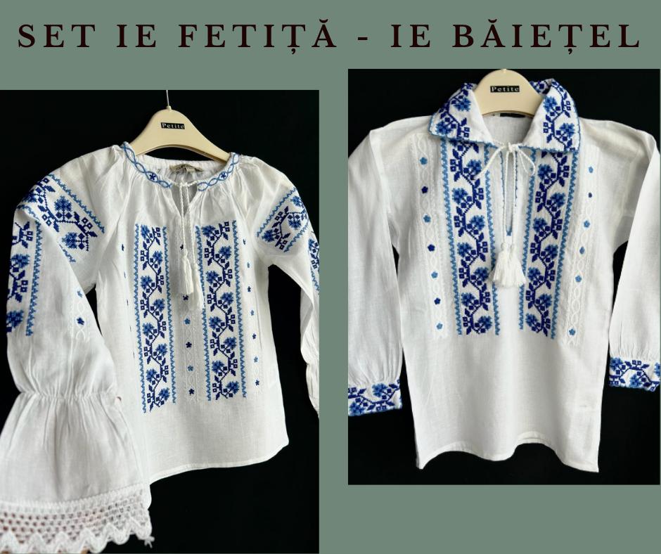 Set tradițional fetiță - băiețel, ie fetiță / ie băiețel TM1655 - 10 - 4