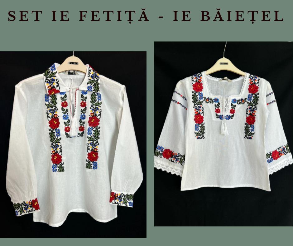 Set tradițional fetiță - băiețel, ie fetiță / ie băiețel TM1661 - 8 - 10
