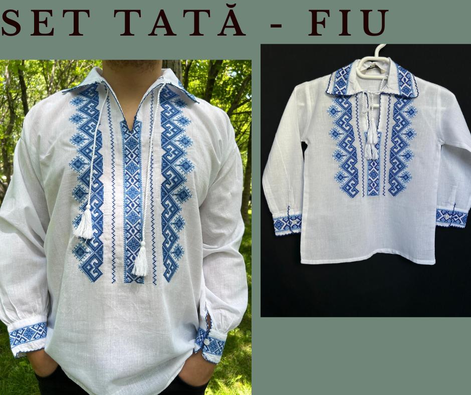 Set tradițional tată - fiu, ie bărbați/ ie copii TM1636