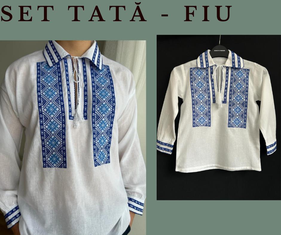Set tradițional tată - fiu, ie bărbați/ ie copii TM1639