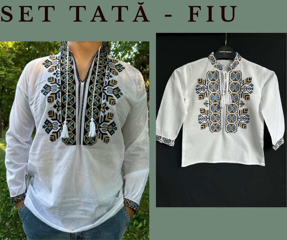 Set tradițional tată - fiu, ie bărbați/ ie copii TM1650