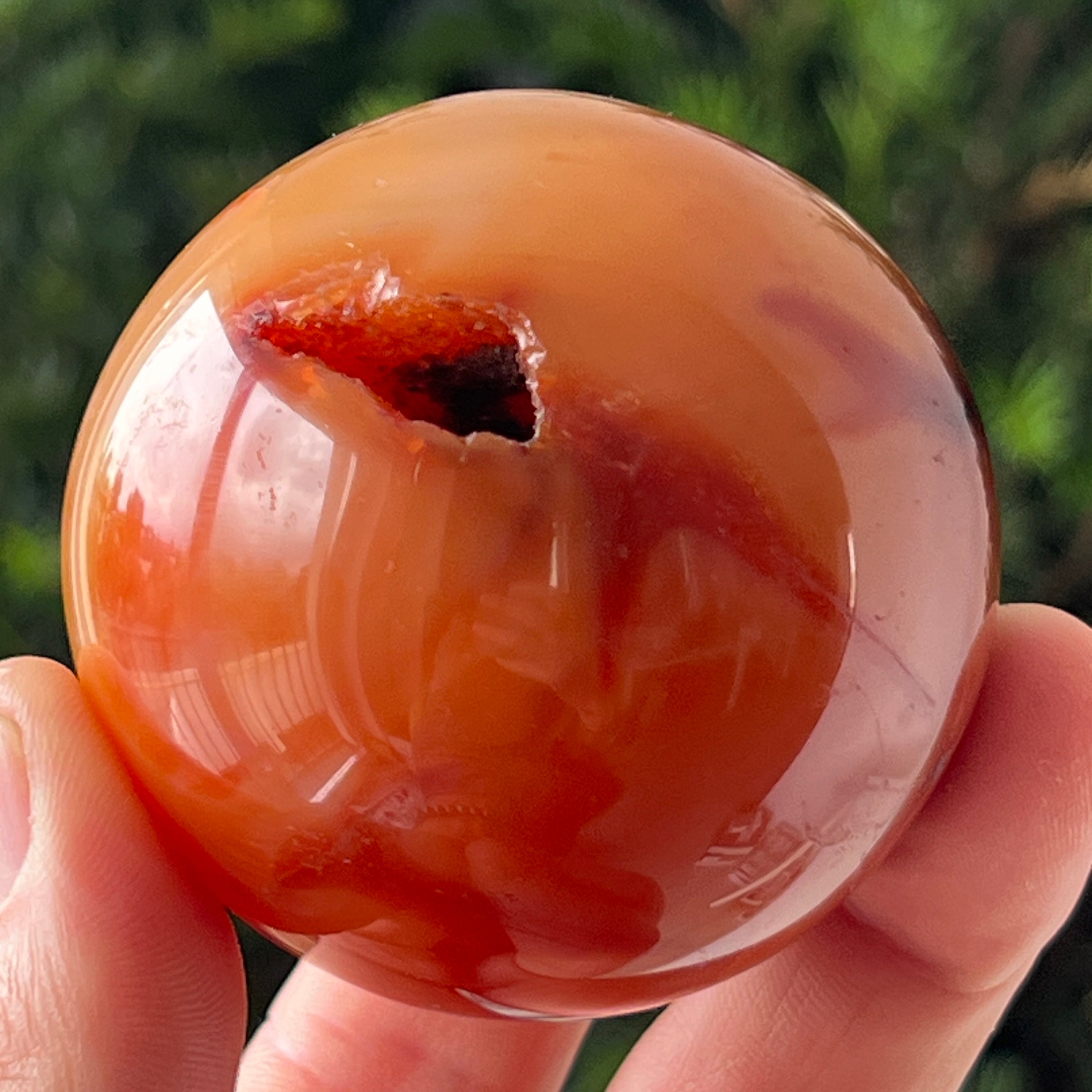 Sfera carneol Madagascar model 6