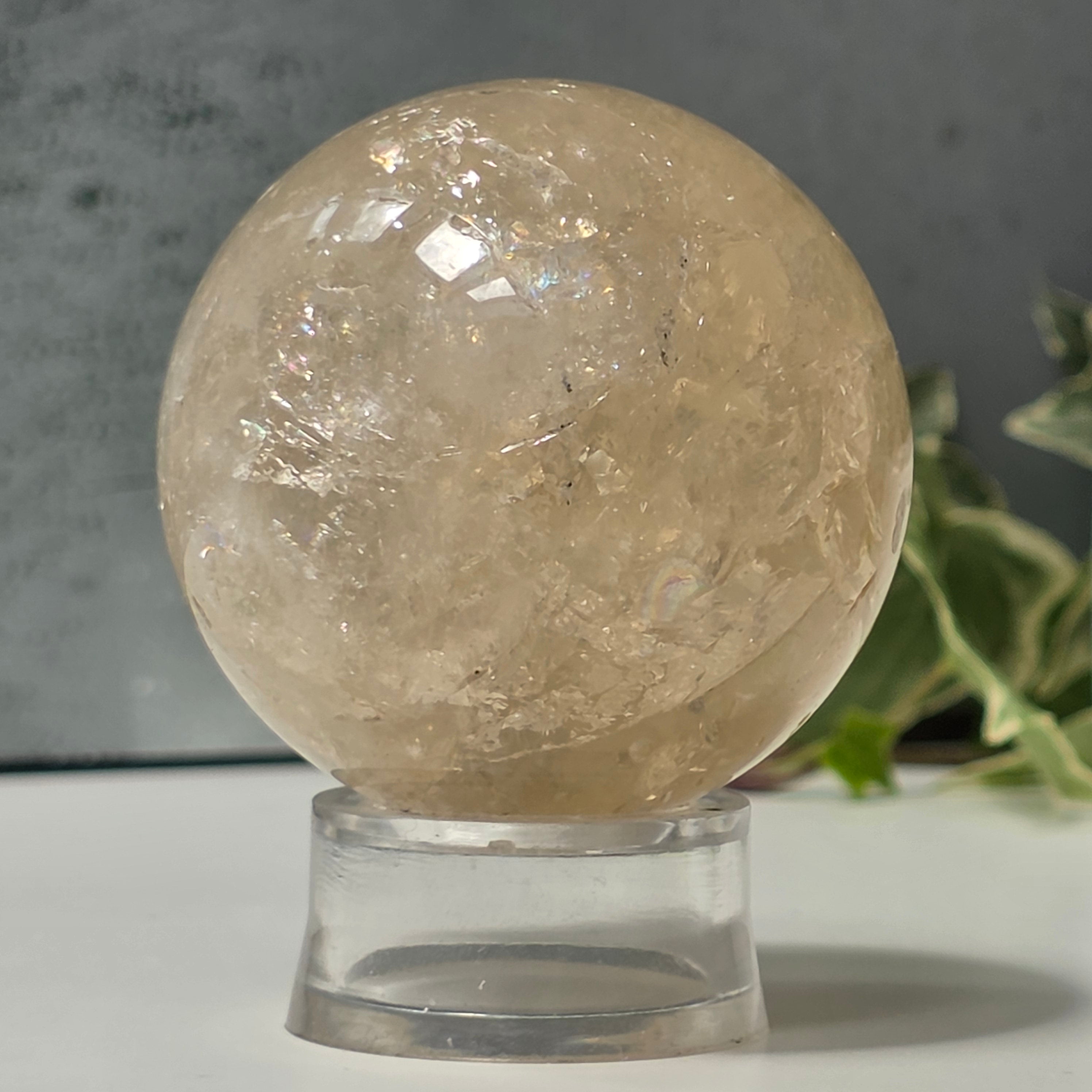 Sfera citrin Brazilia calitate AAA model 4
