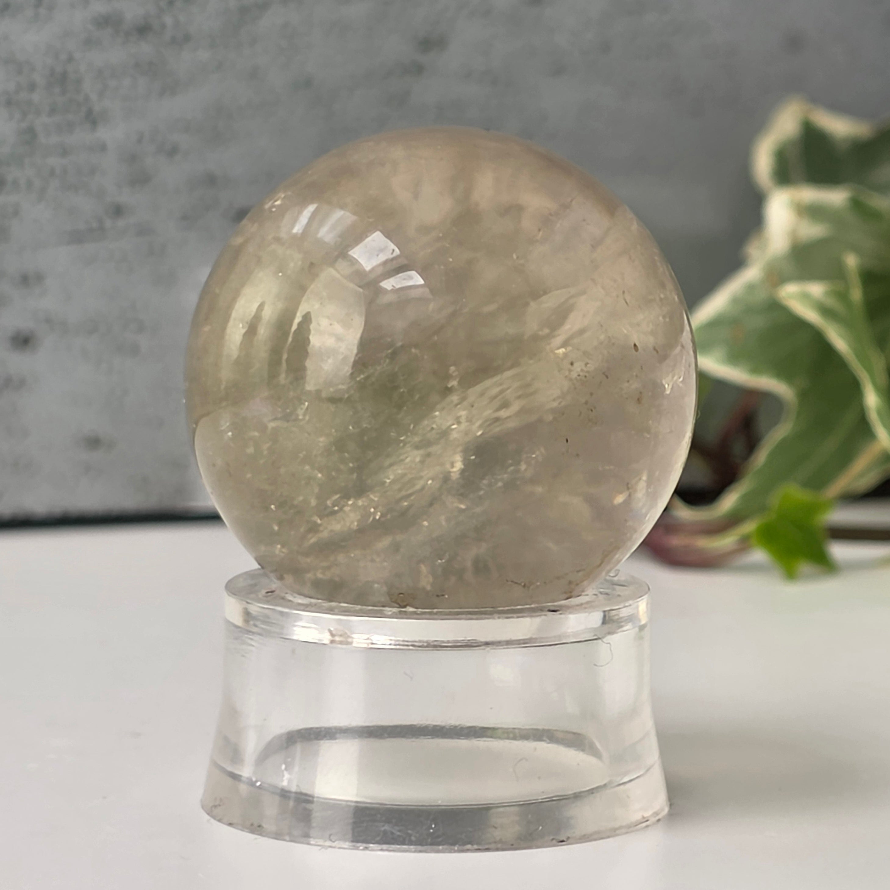 Sfera citrin Brazilia calitate AB | Model 2