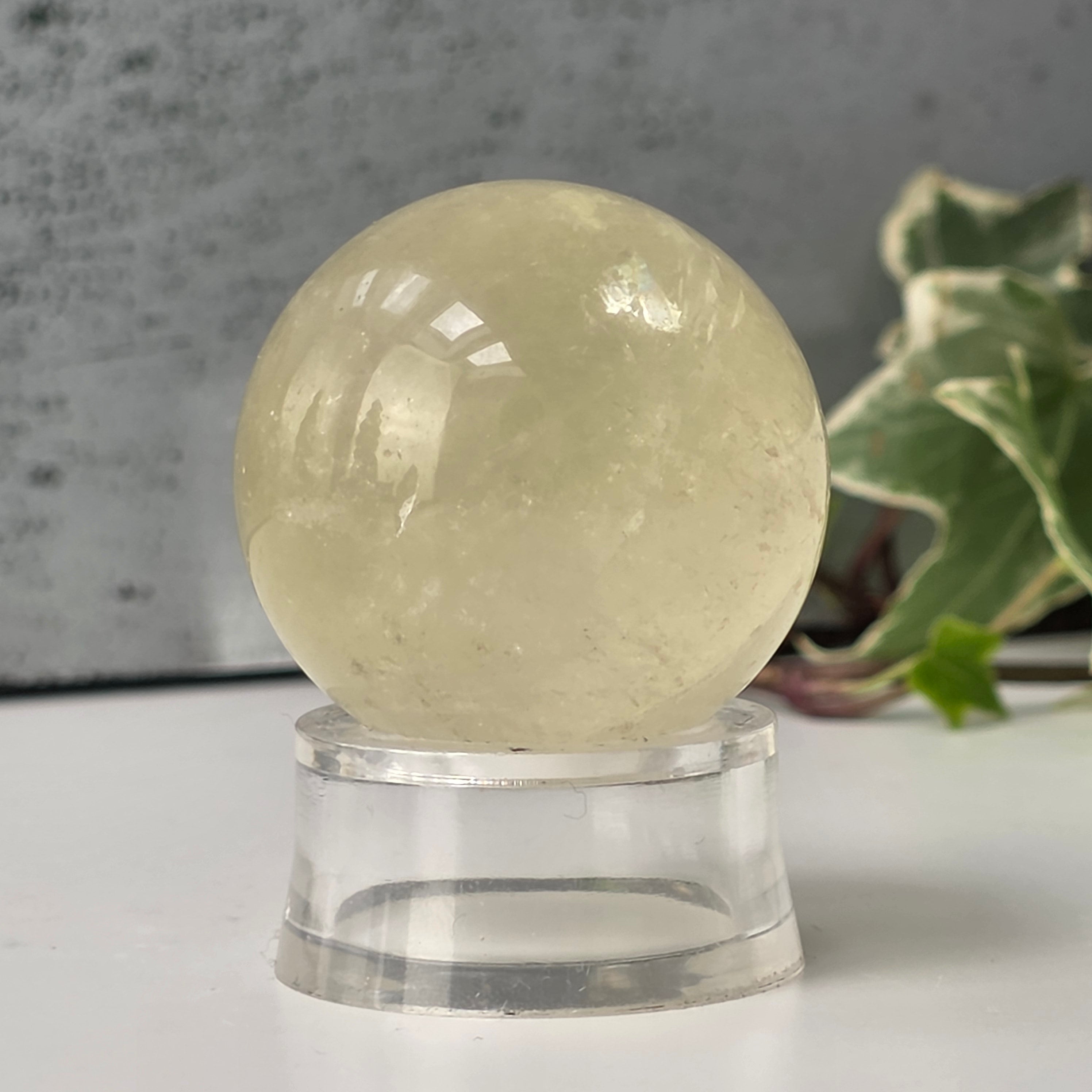 Sfera citrin Brazilia calitate AB | Model 3