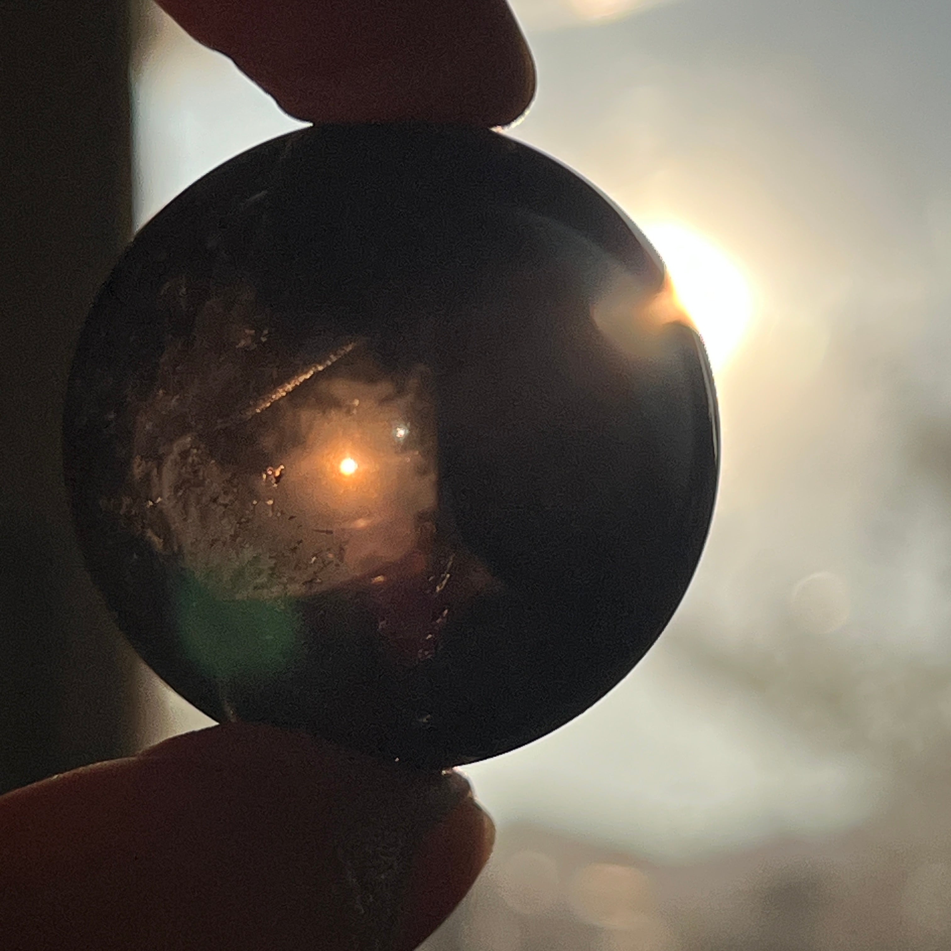Sfera cuart fumuriu
