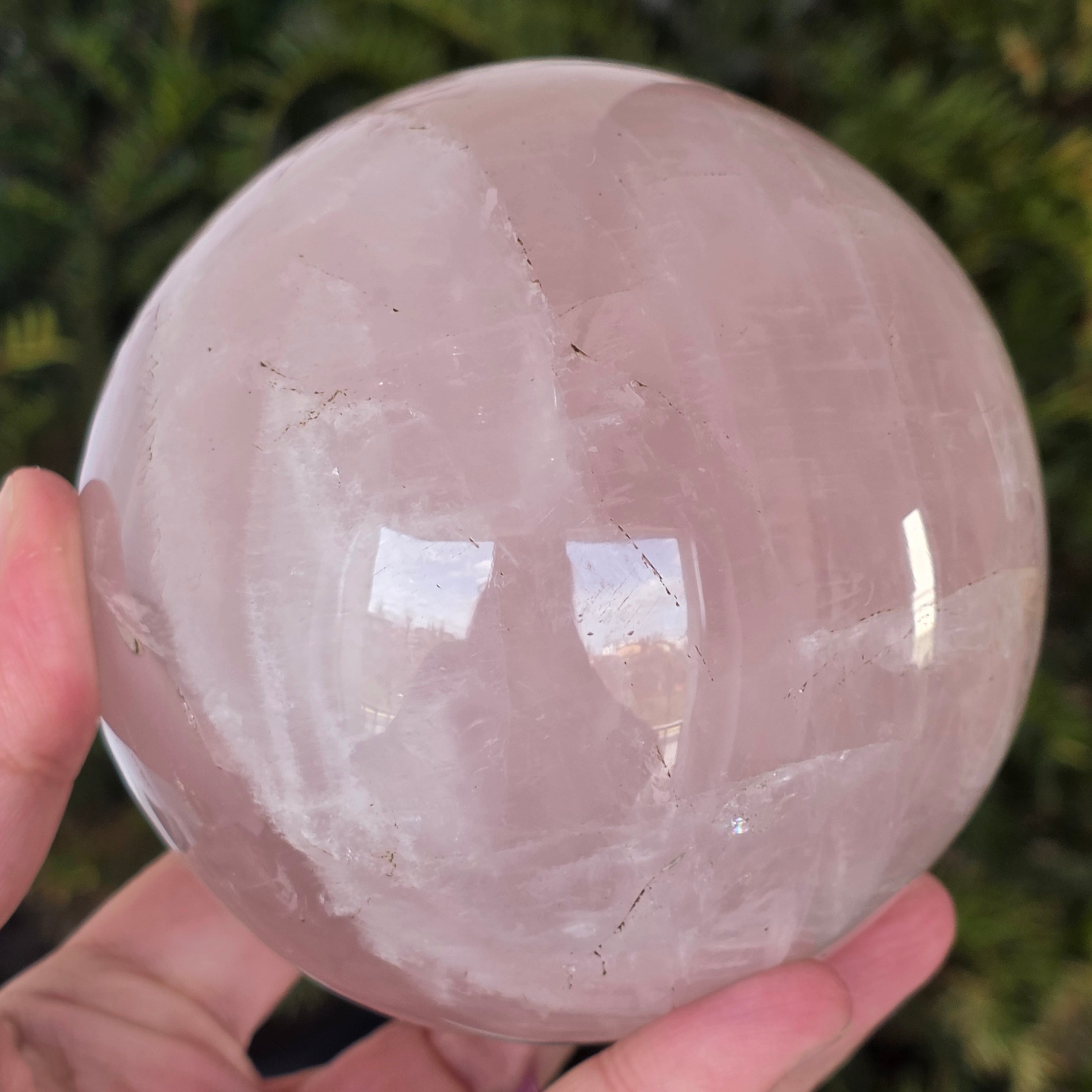 Sfera cuart roz | Model XL2