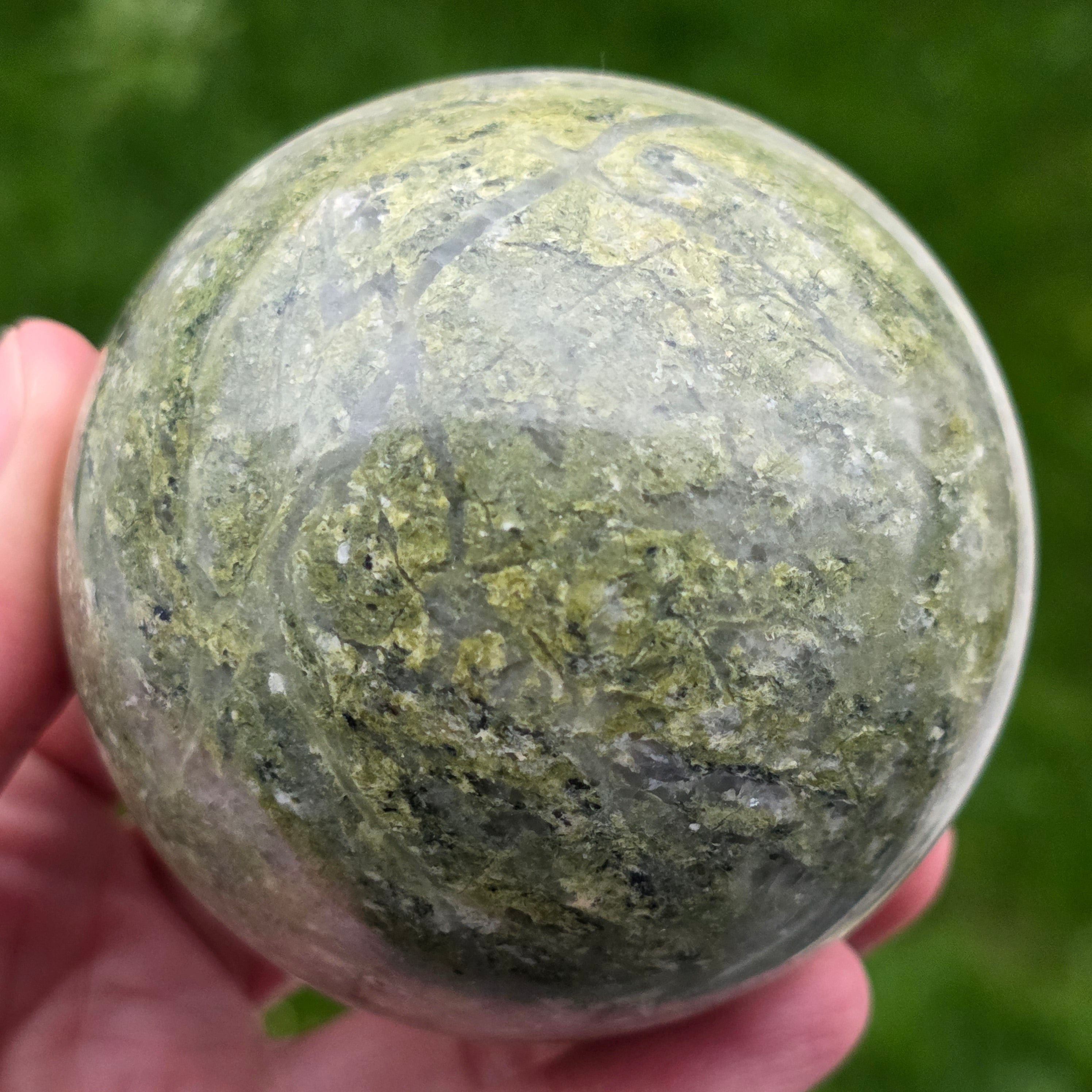 Sfera cuart verde | Model 4
