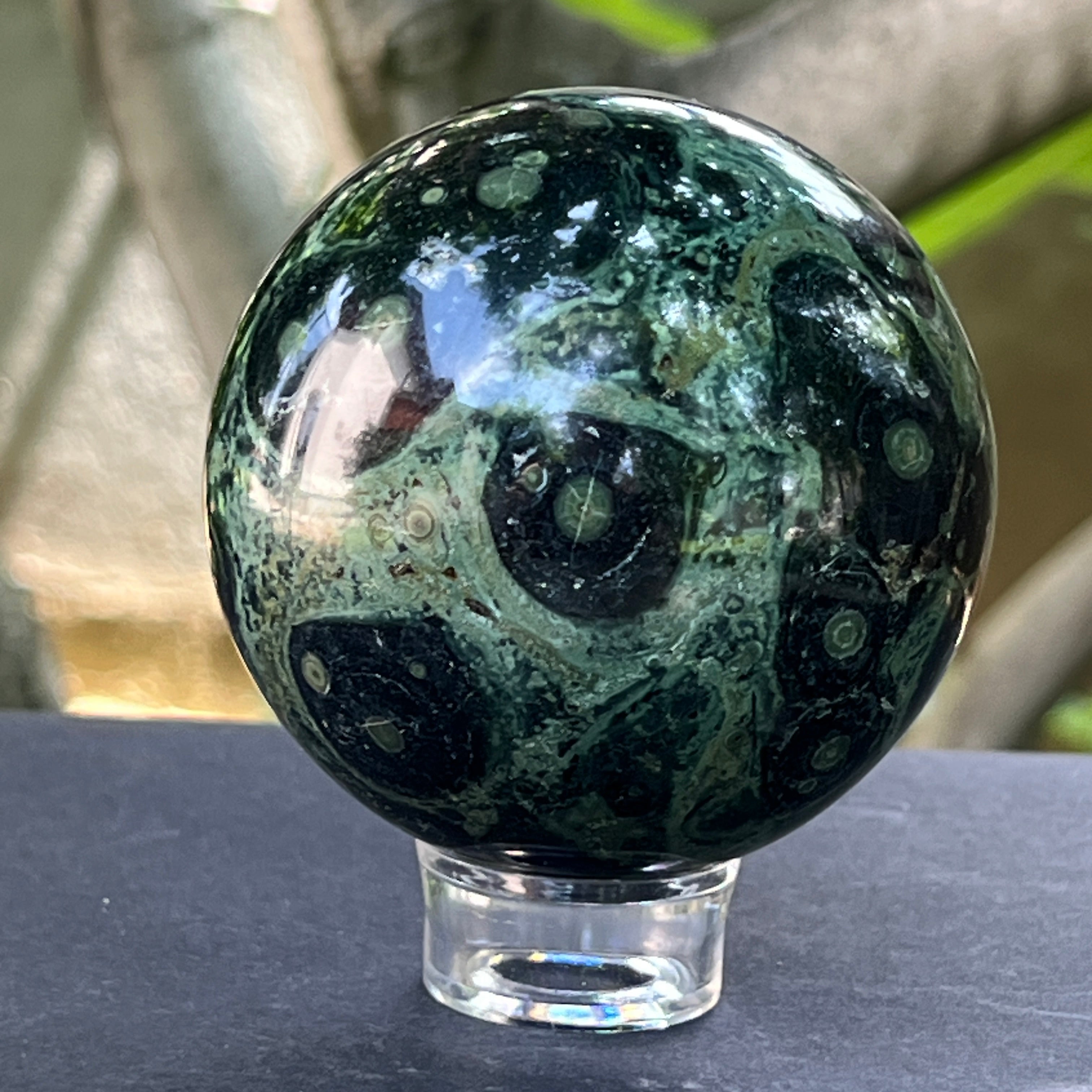 Sfera jasp kambaba Madagascar model 2