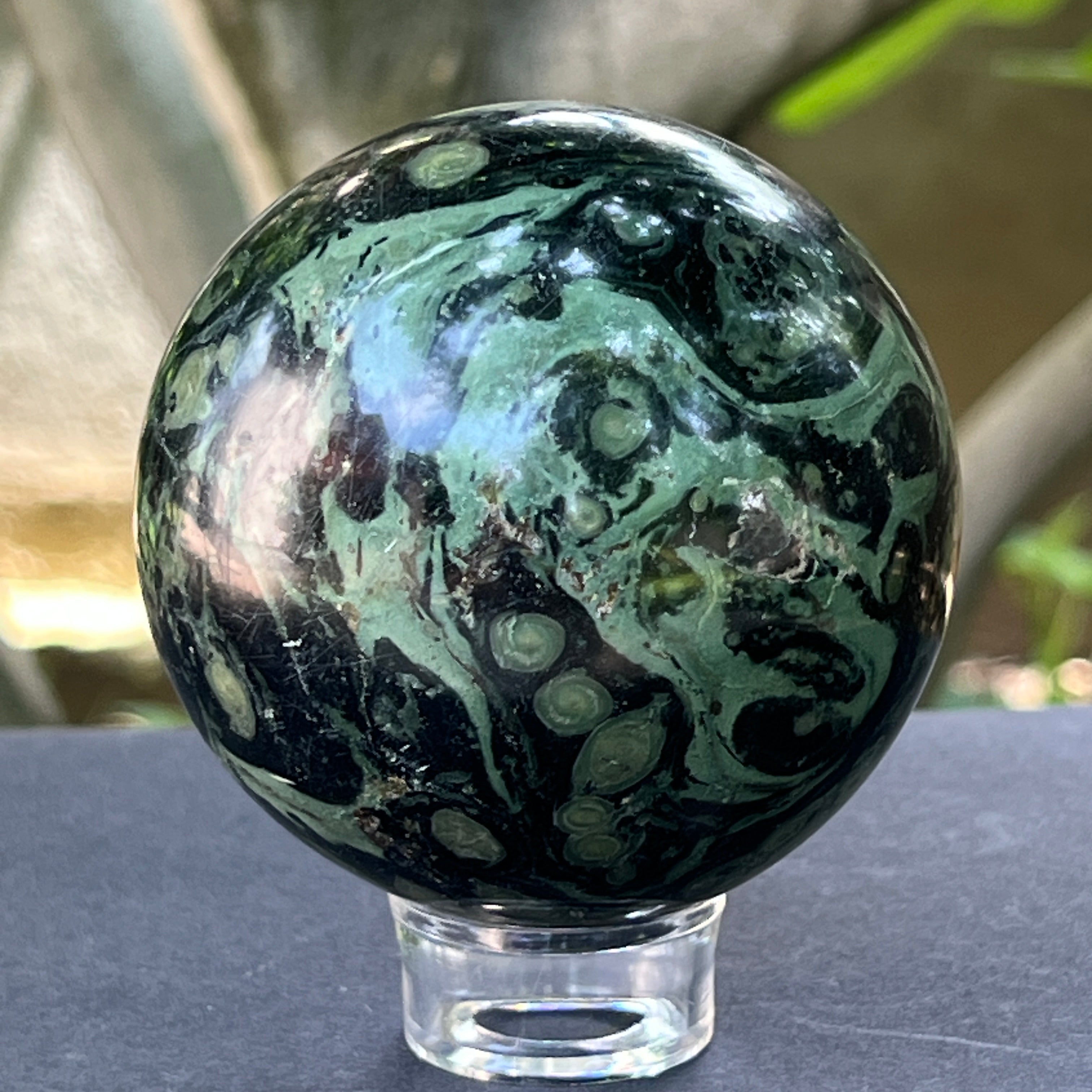 Sfera jasp kambaba Madagascar model 4
