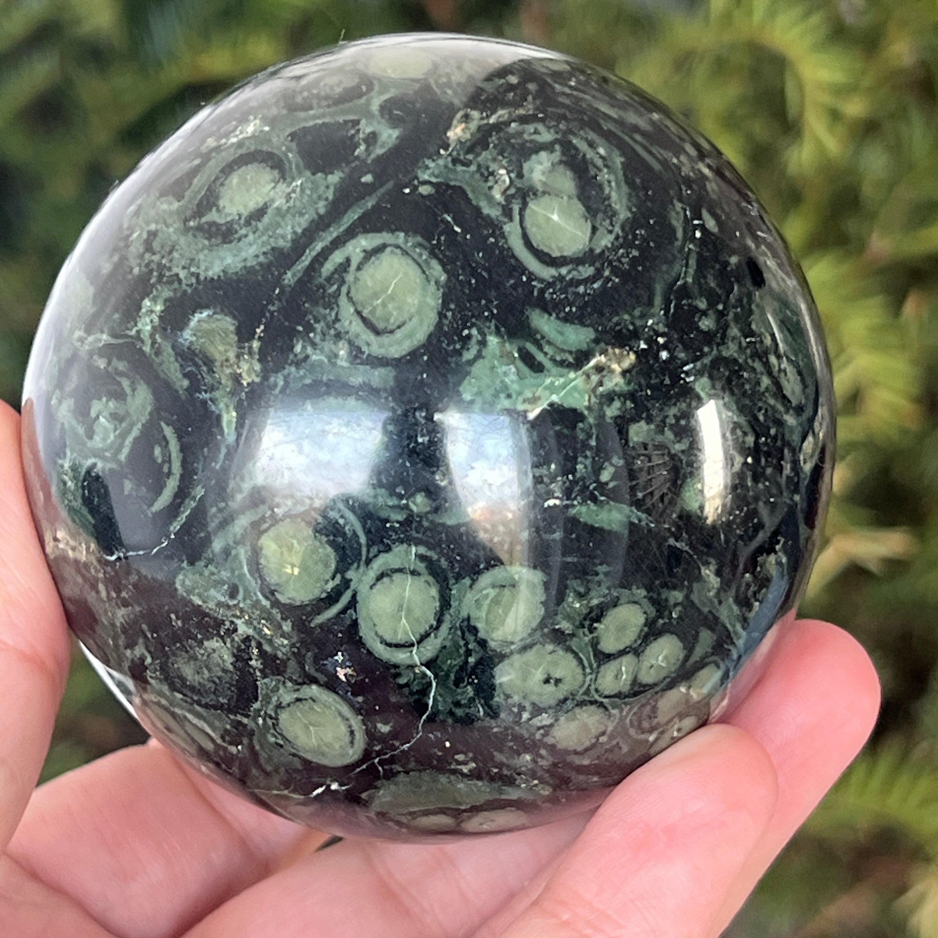 Sfera jasp kambaba Madagascar | Model 6