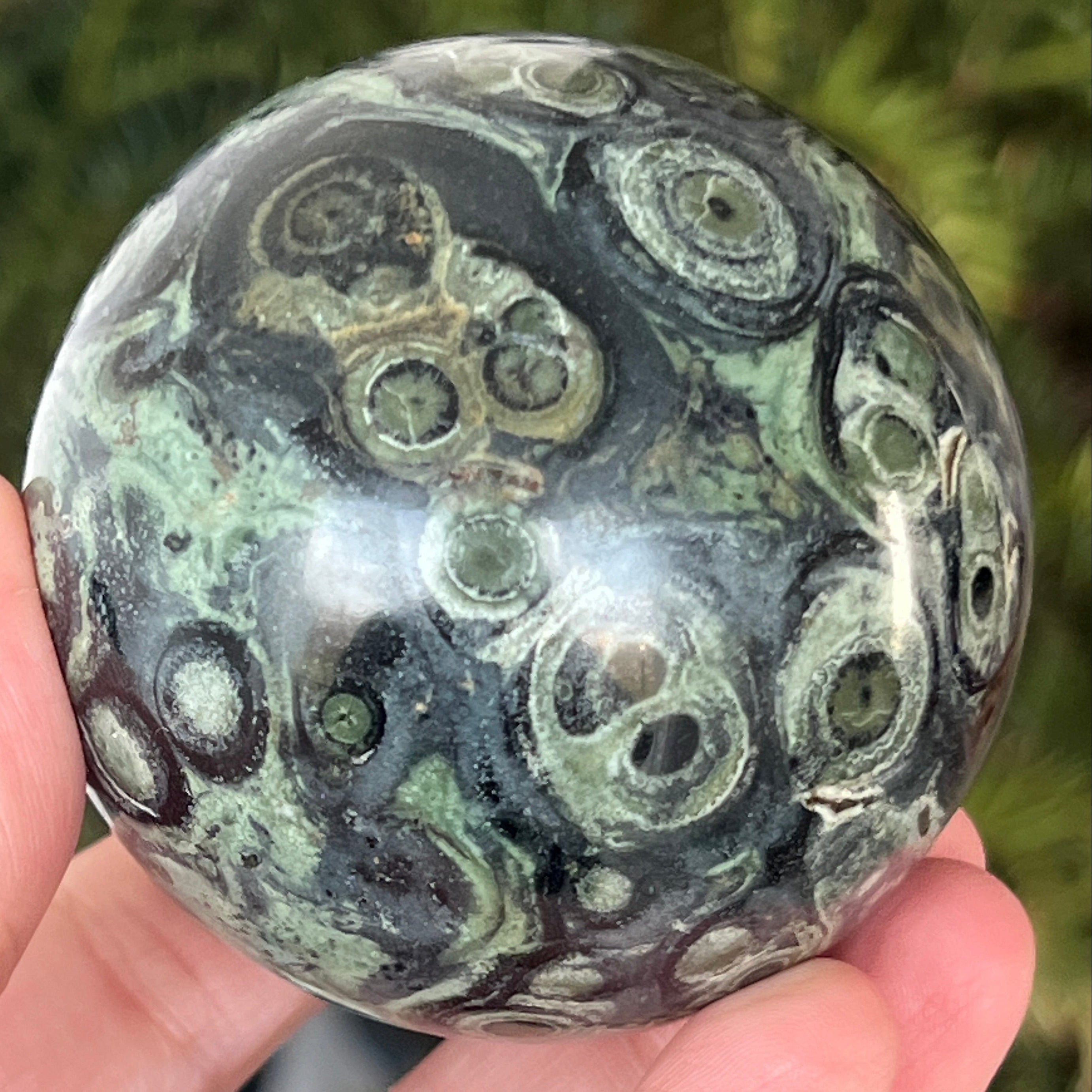 Sfera jasp kambaba Madagascar | Model 7