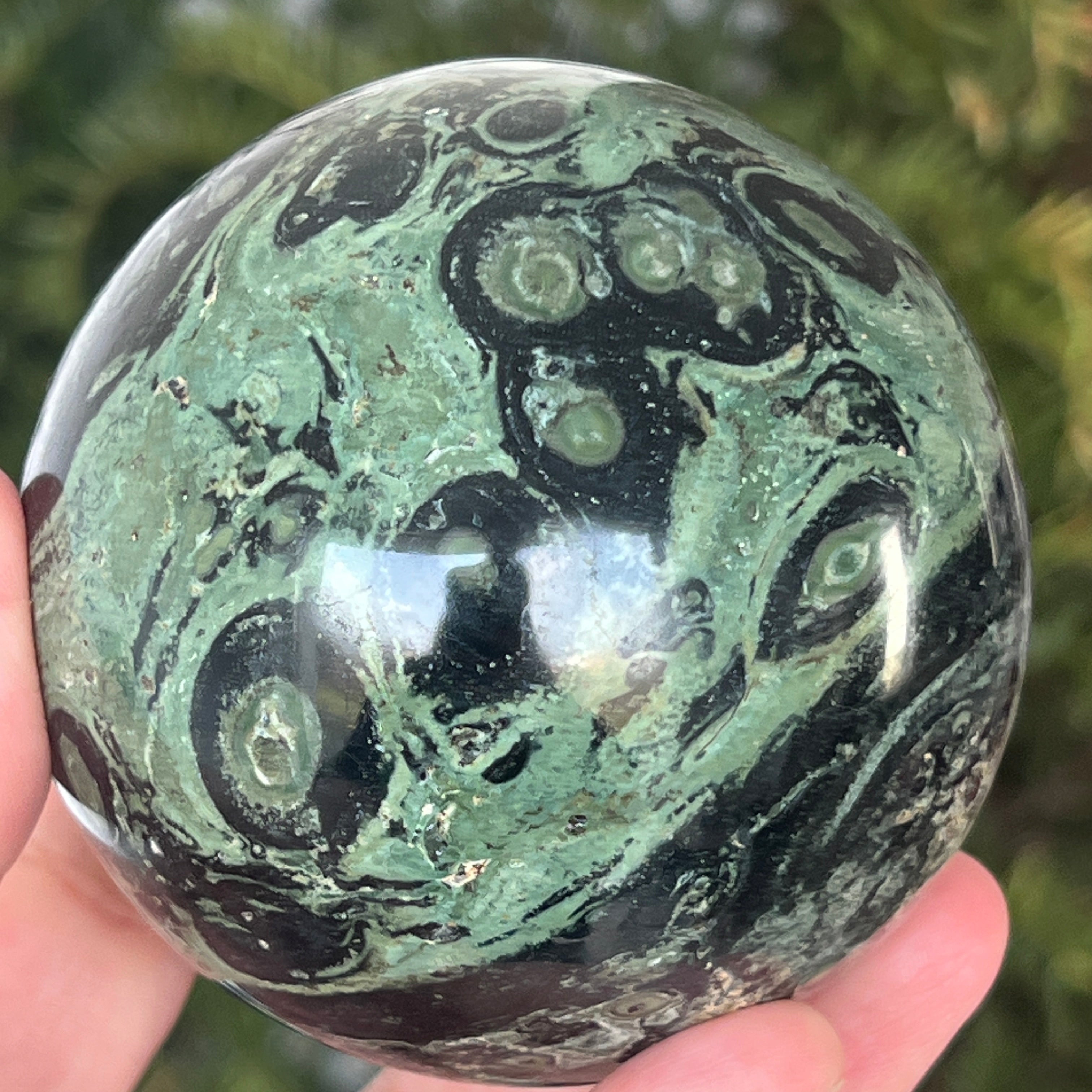 Sfera jasp kambaba Madagascar | Model 8