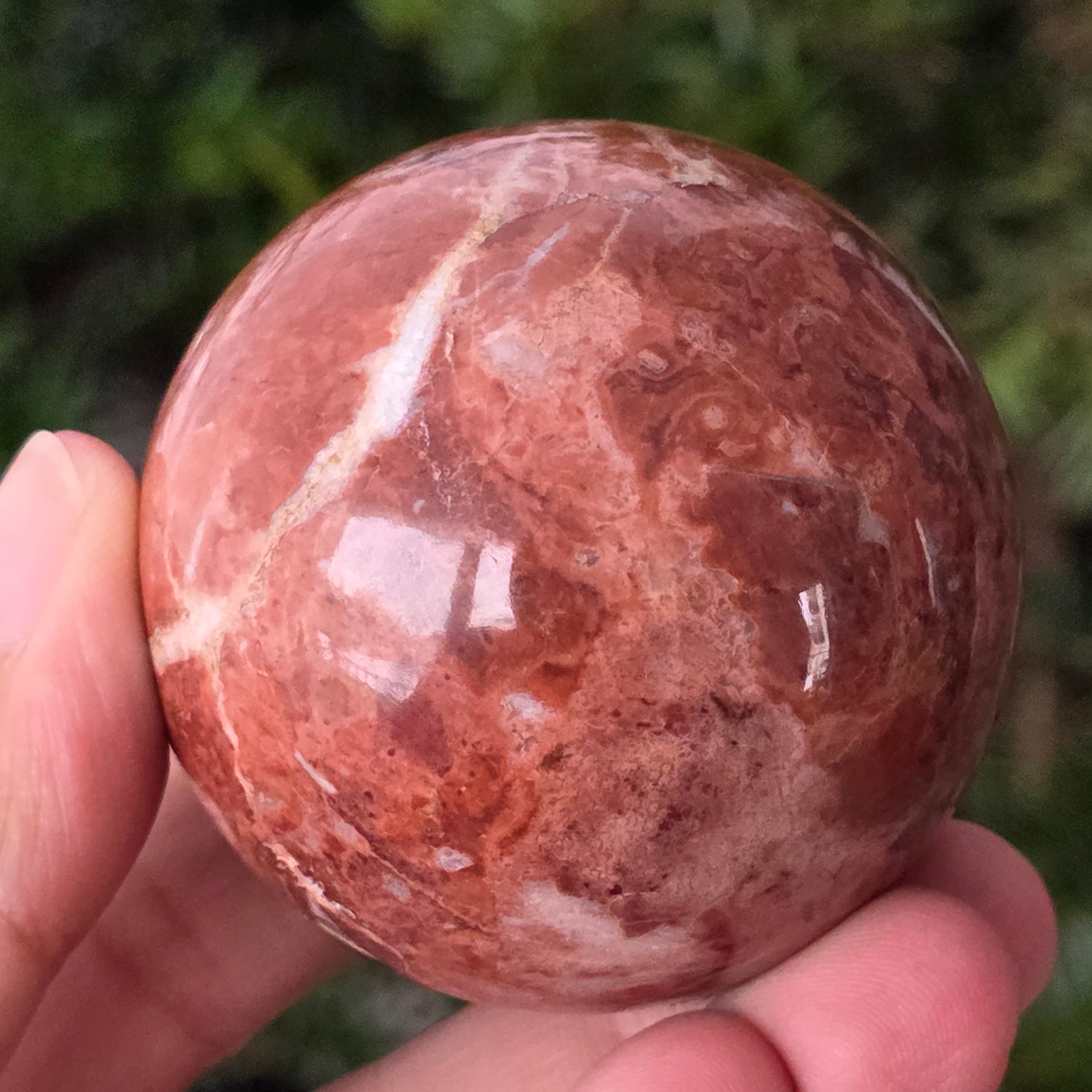 Sfera jasp rosu Pakistan | Model 1