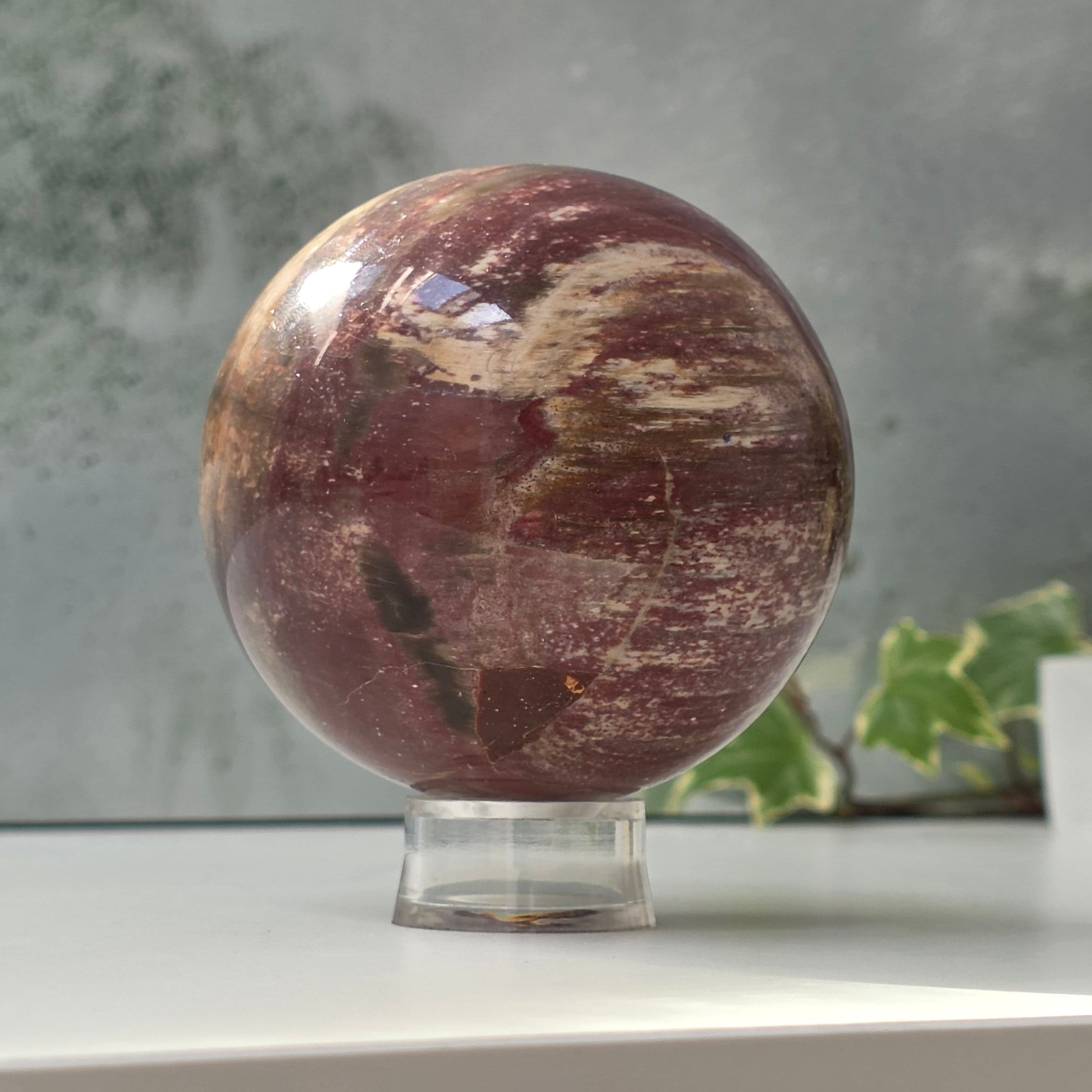 Sfera lemn pietrificat | Model 1