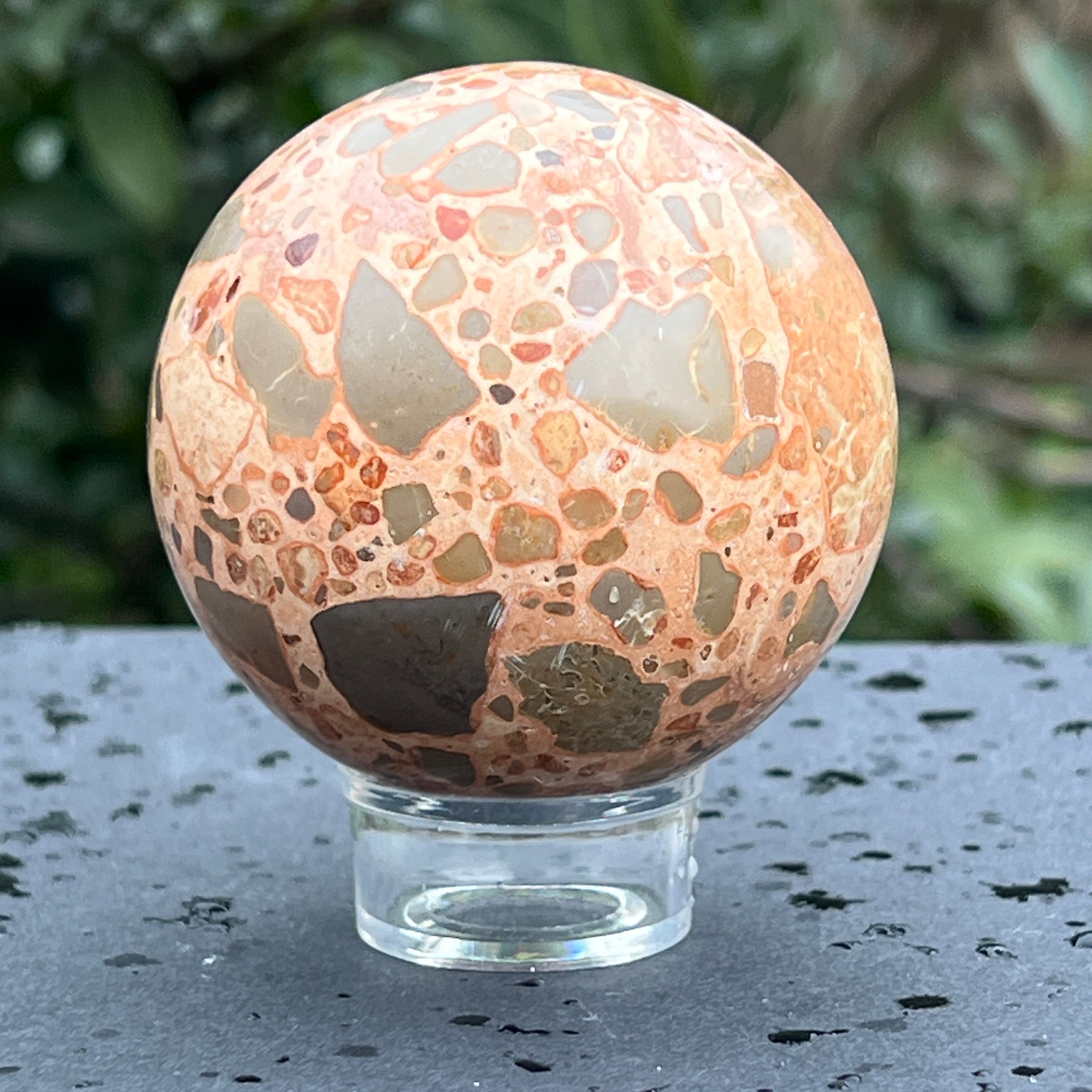 Sfera leopardit Peru model 2