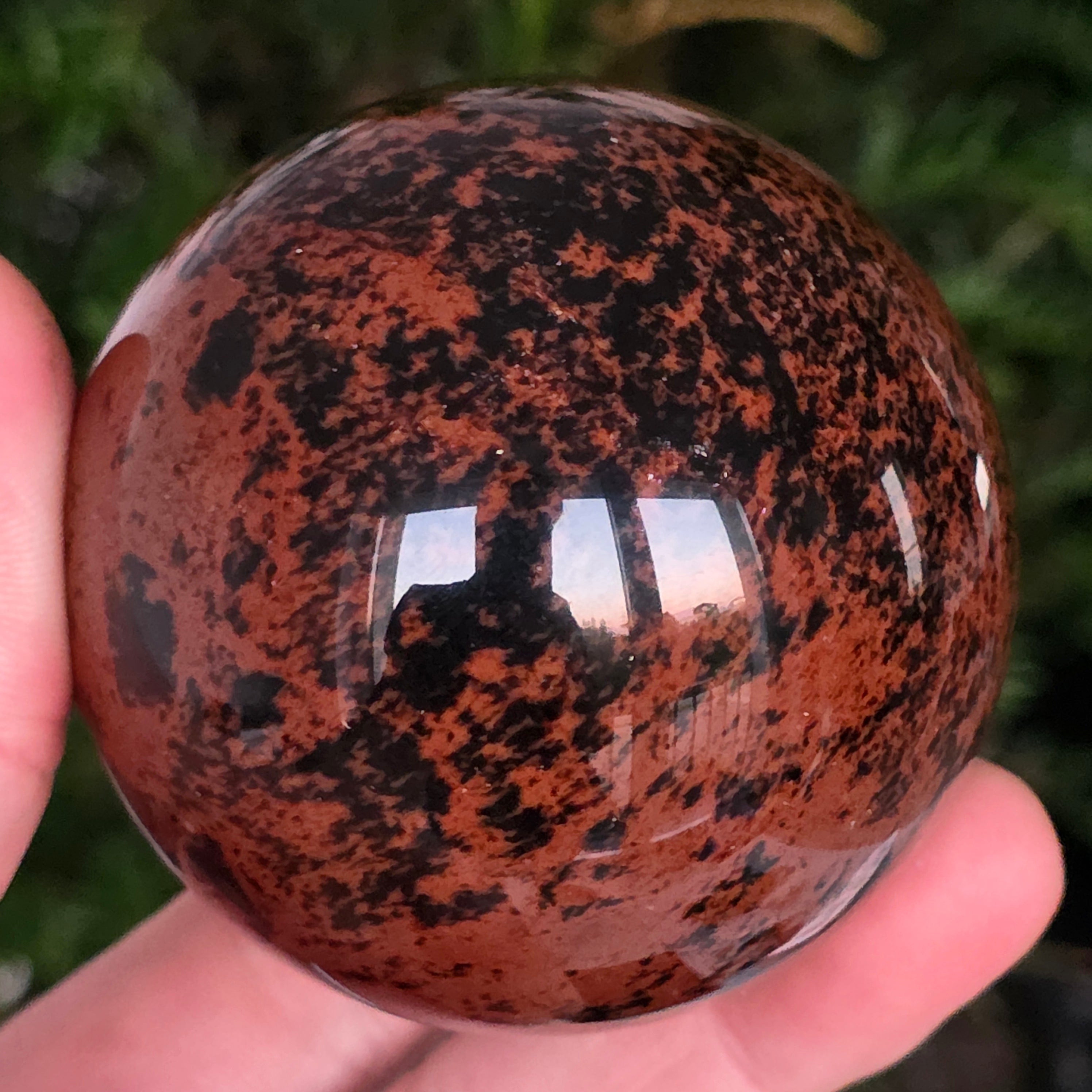 Sfera obsidian mahon | Model 3