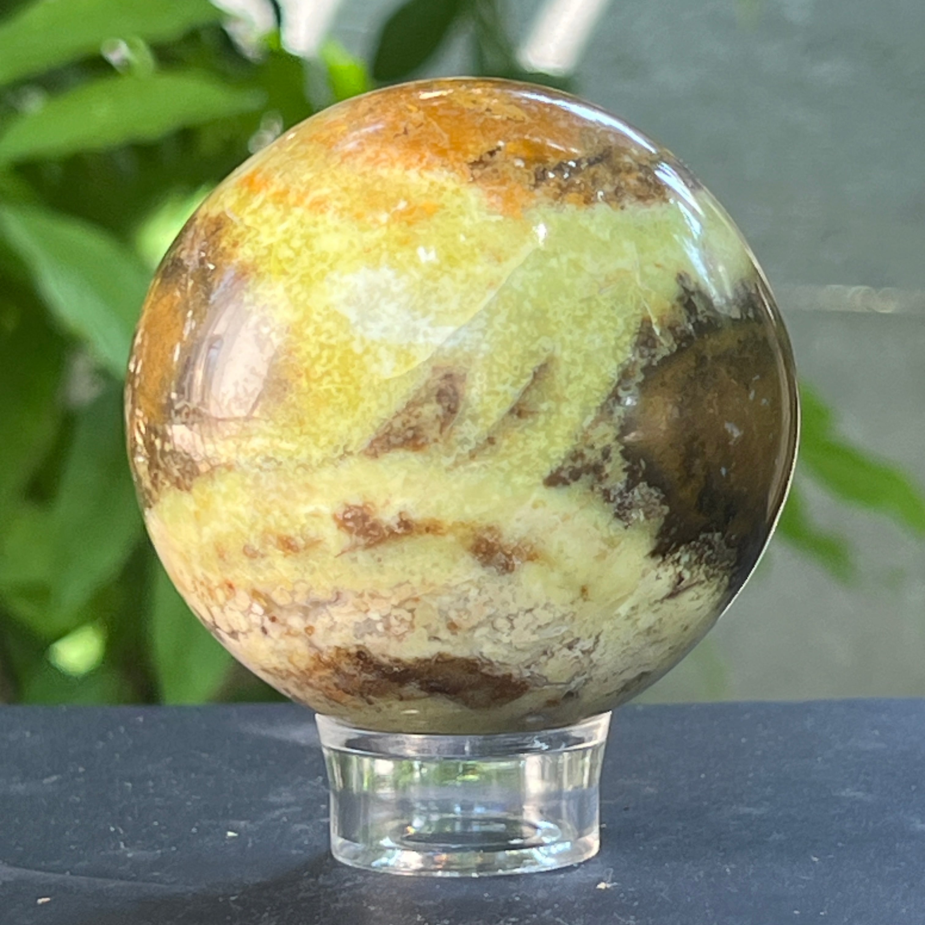 Sfera Opal verde model 3