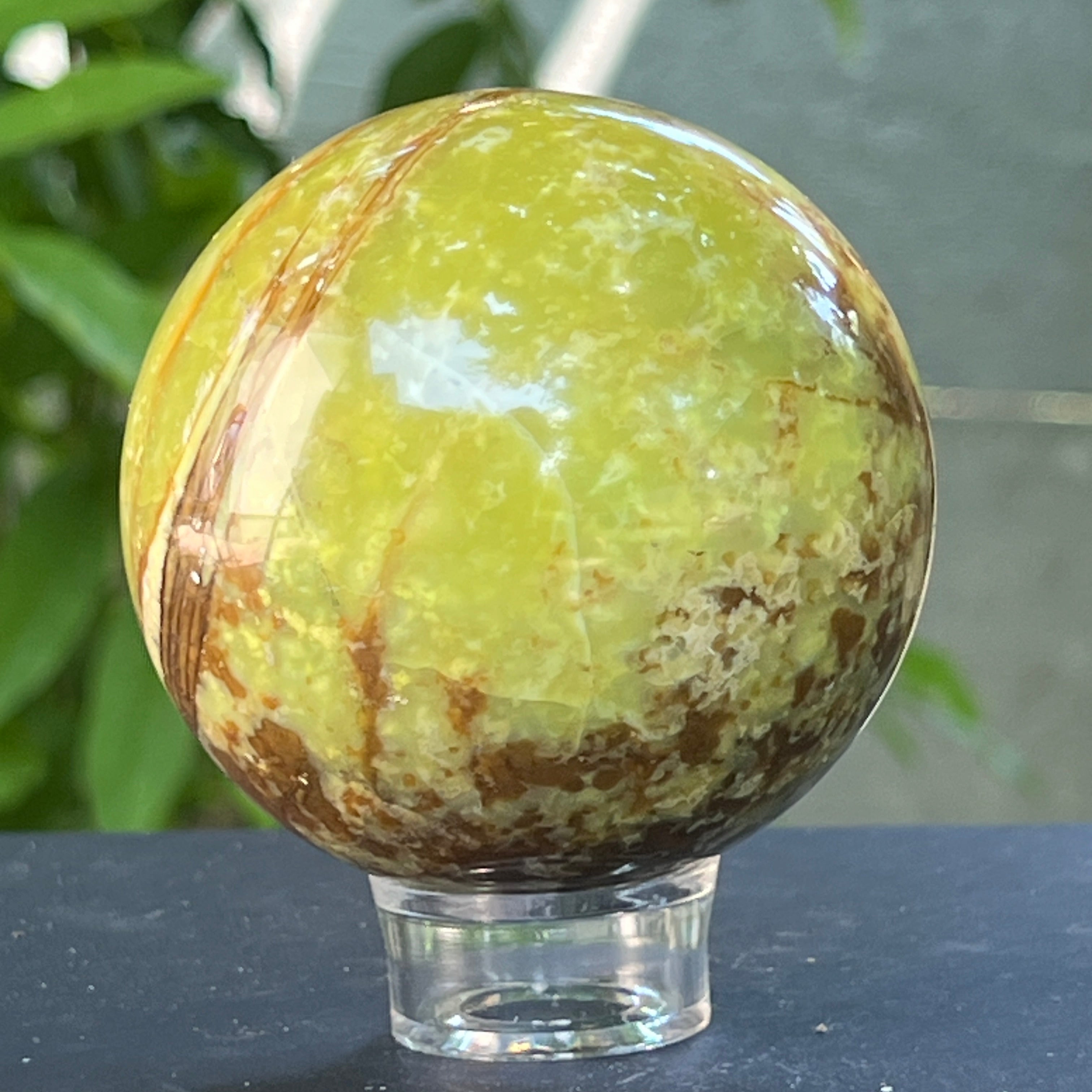 Sfera Opal verde model 5