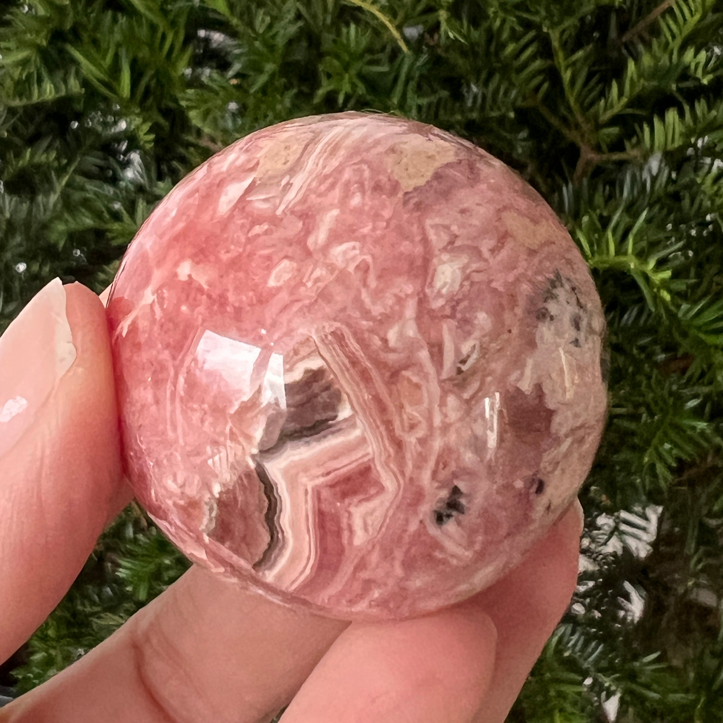 Sfera rodocrozit calitate AAA model 2