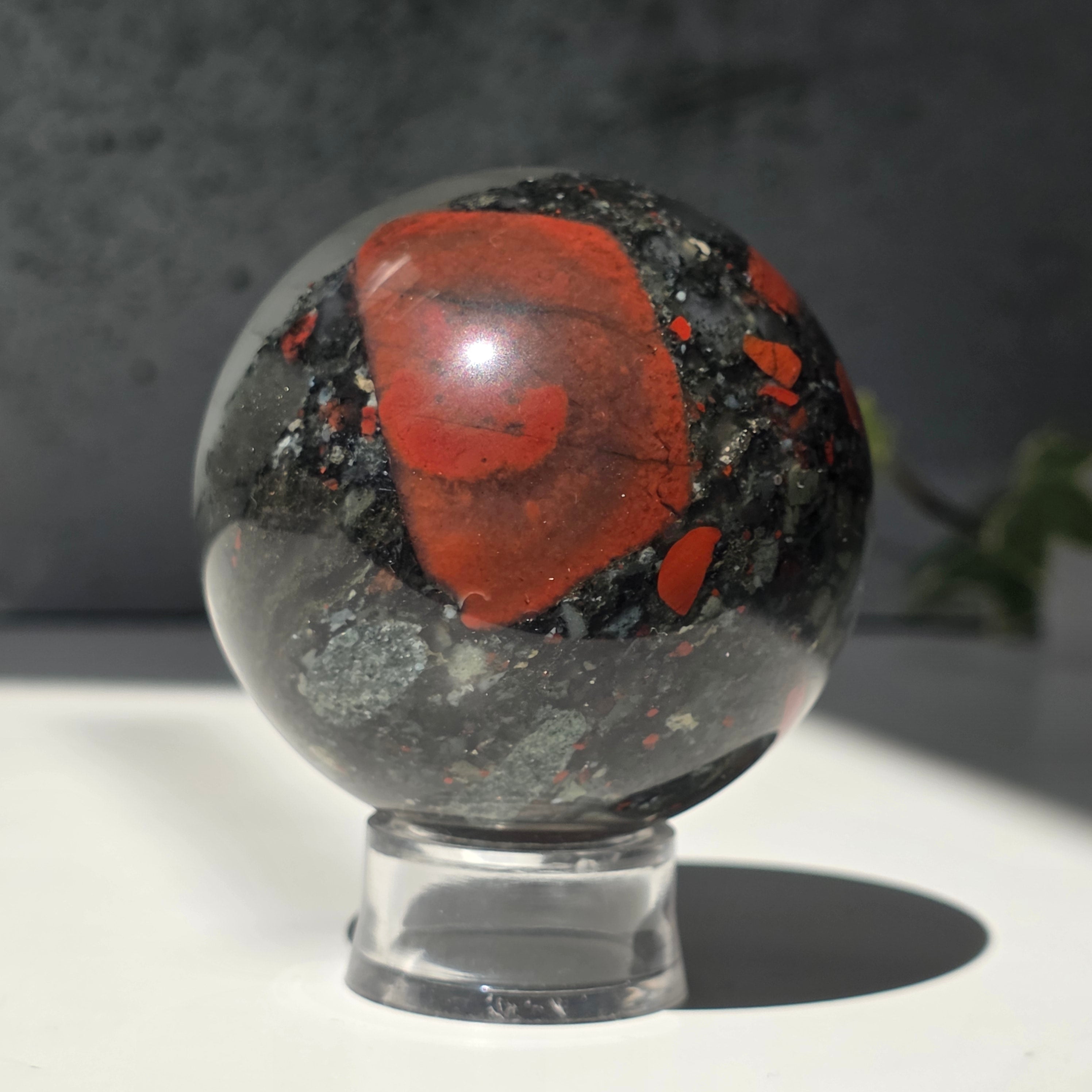 Sfera seftonit piatra sangelui | Model 9