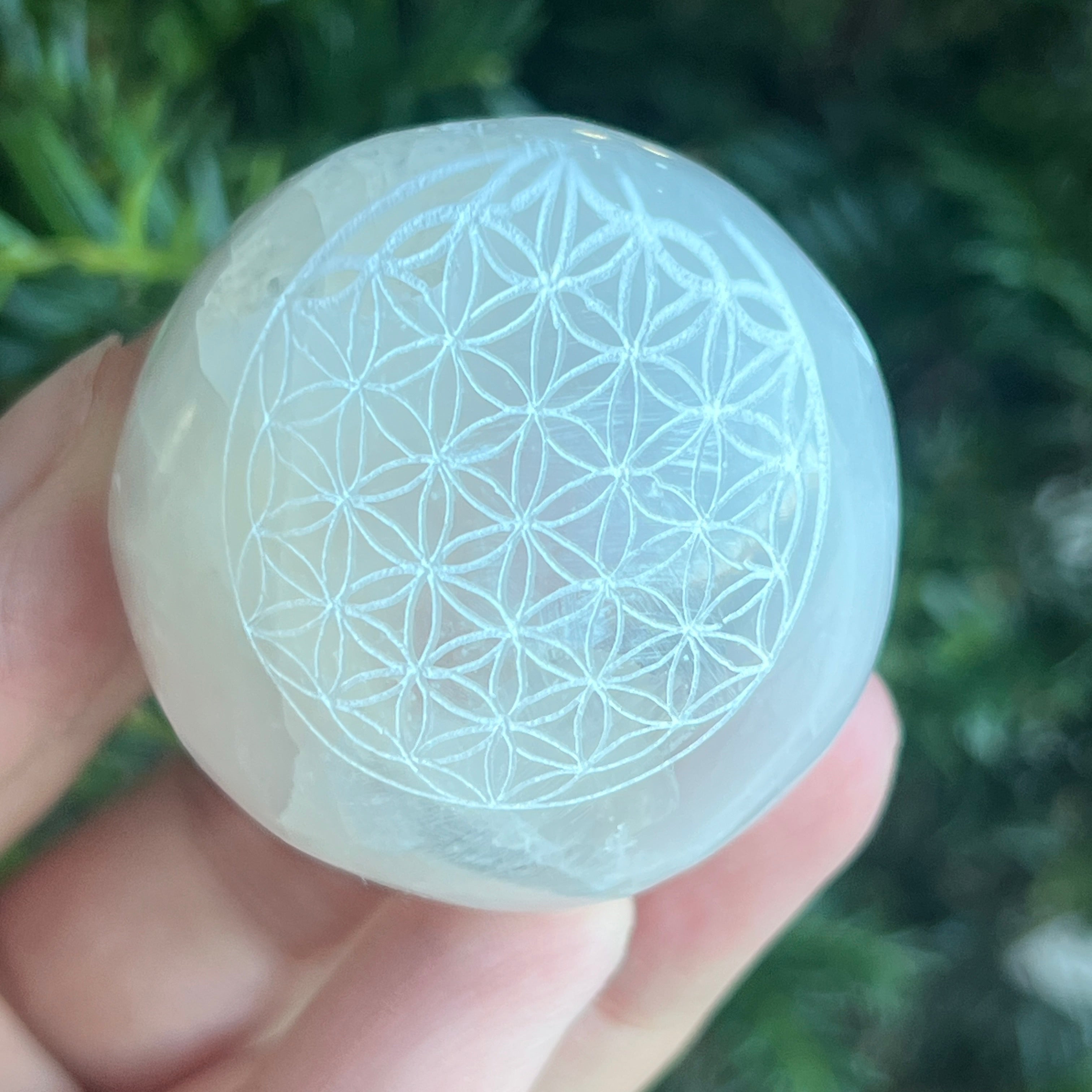 Sfera selenit | Flower of Life
