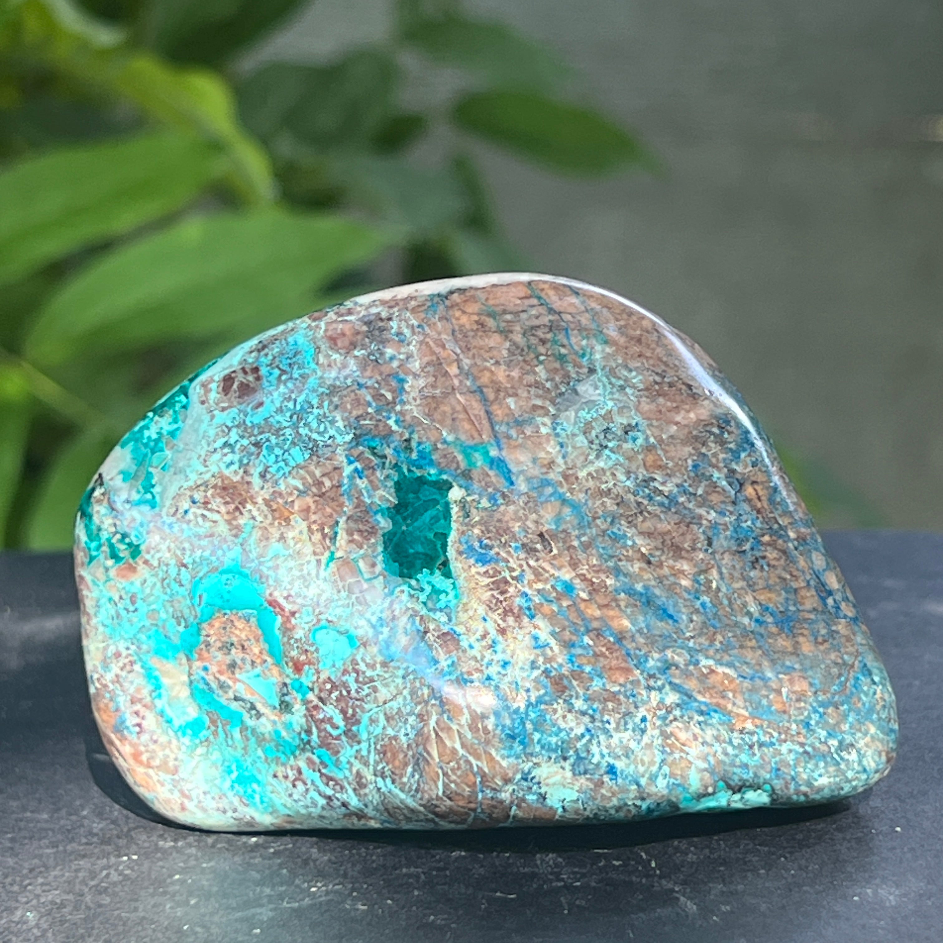 Shattuckite forma libera/palmstone m14