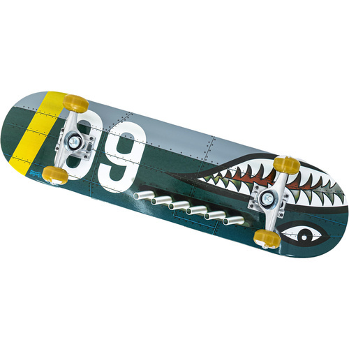 Skateboard unisex Streetsurfing Street Skate 31 Shark Fire 10-03-011-4 - poza 1