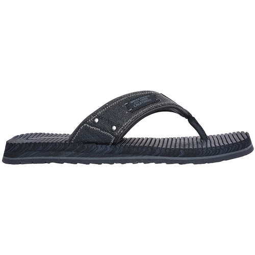 Slapi barbati Skechers Quill-sea Side 205719-BLK - poza 3