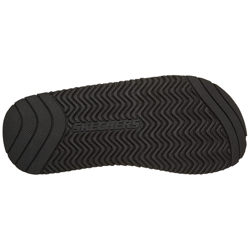 Slapi barbati Skechers Quill-sea Side 205719-BLK - poza 4